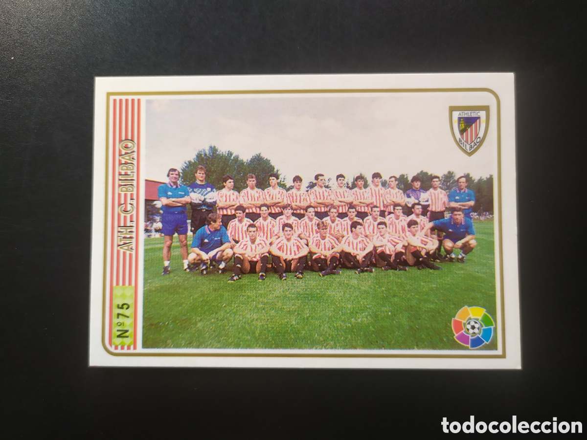 Figurine di Calcio: Mundicromo fichas Liga 1994 1995 94 95 plantilla n&deg; 75 Athletic Bilbao