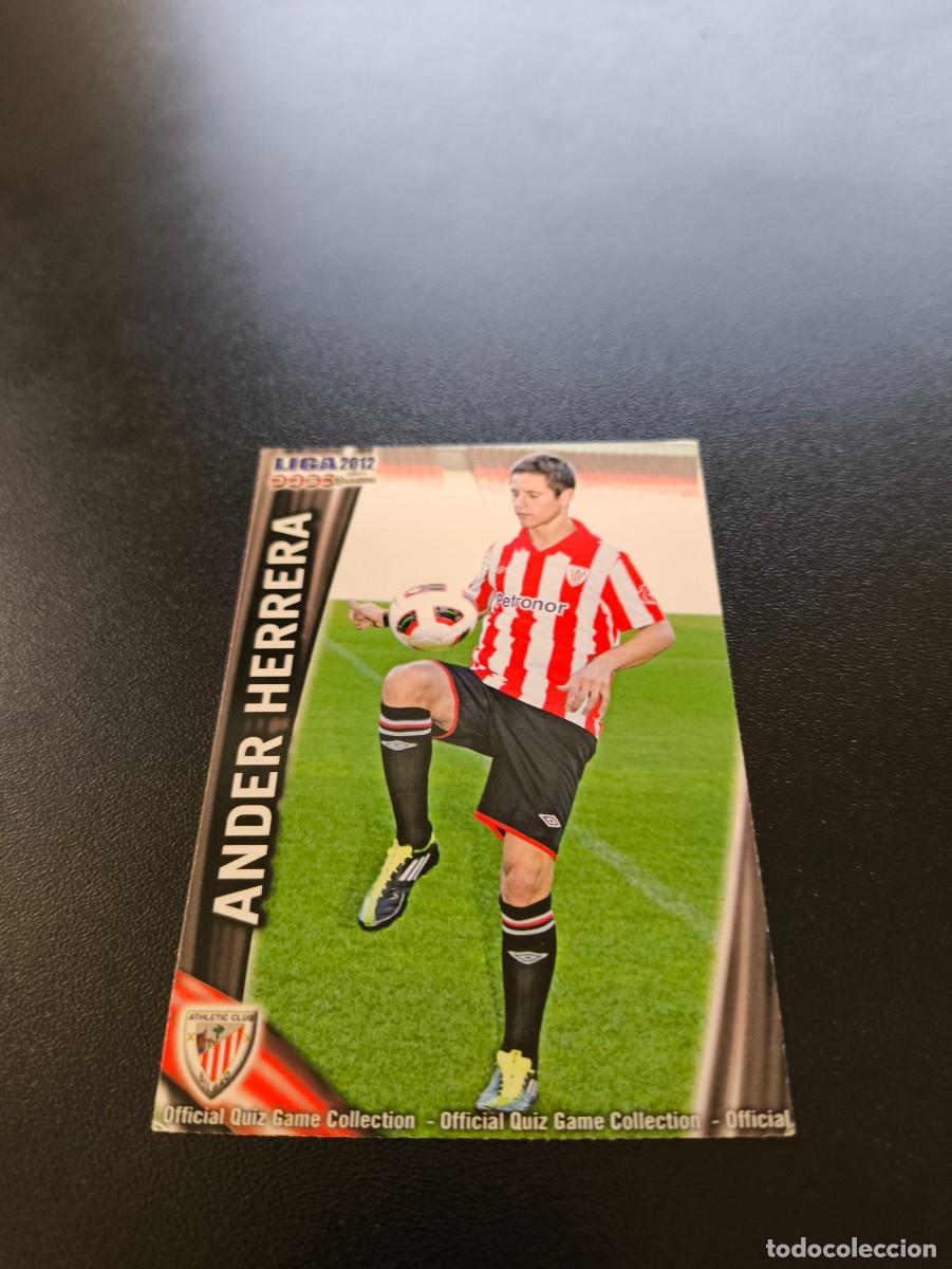 Cromos de F&uacute;tbol: 153 ANDER HERRERA ATHLETIC DE BILBAO MUNDICROMO LIGA 2011 2012 11 12 NO PANINI ESTE MEGACRACKS
