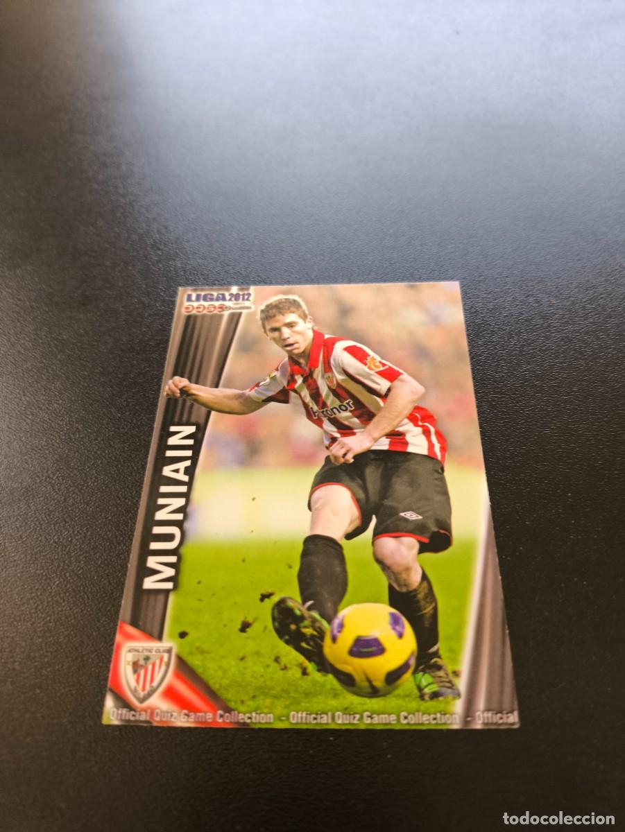 Cromos de F&uacute;tbol: 154 MUNIAIN ATHLETIC DE BILBAO MUNDICROMO LIGA 2011 2012 11 12 NO PANINI ESTE MEGACRACKS