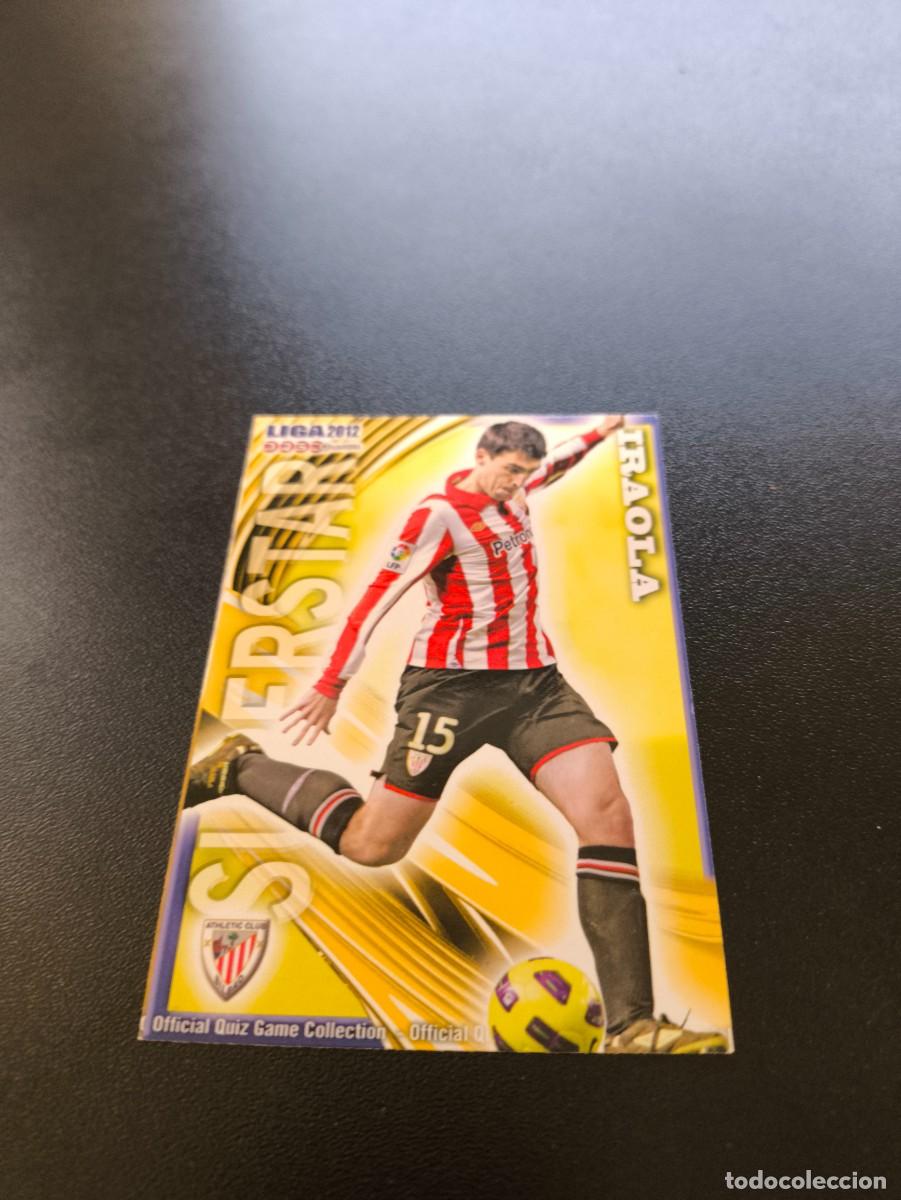 Cromos de F&uacute;tbol: 159 IRAOLA SUPERSTAR MATE ATHLETIC DE BILBAO MUNDICROMO LIGA 2011 2012 11 12 NO PANINI ESTE