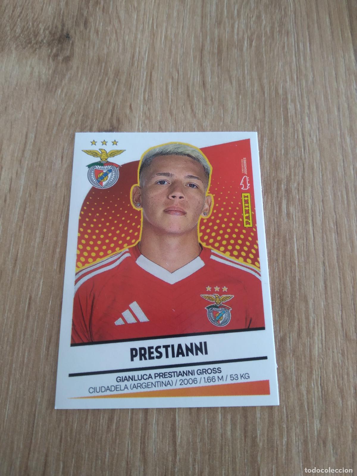 Cromos de F&uacute;tbol: 67 PRESTIANNI BENFICA CROMO FUTBOL PANINI LIGA PORTUGAL 2024-2025 FUTEBOL 24-25 LIGA BETCLIC