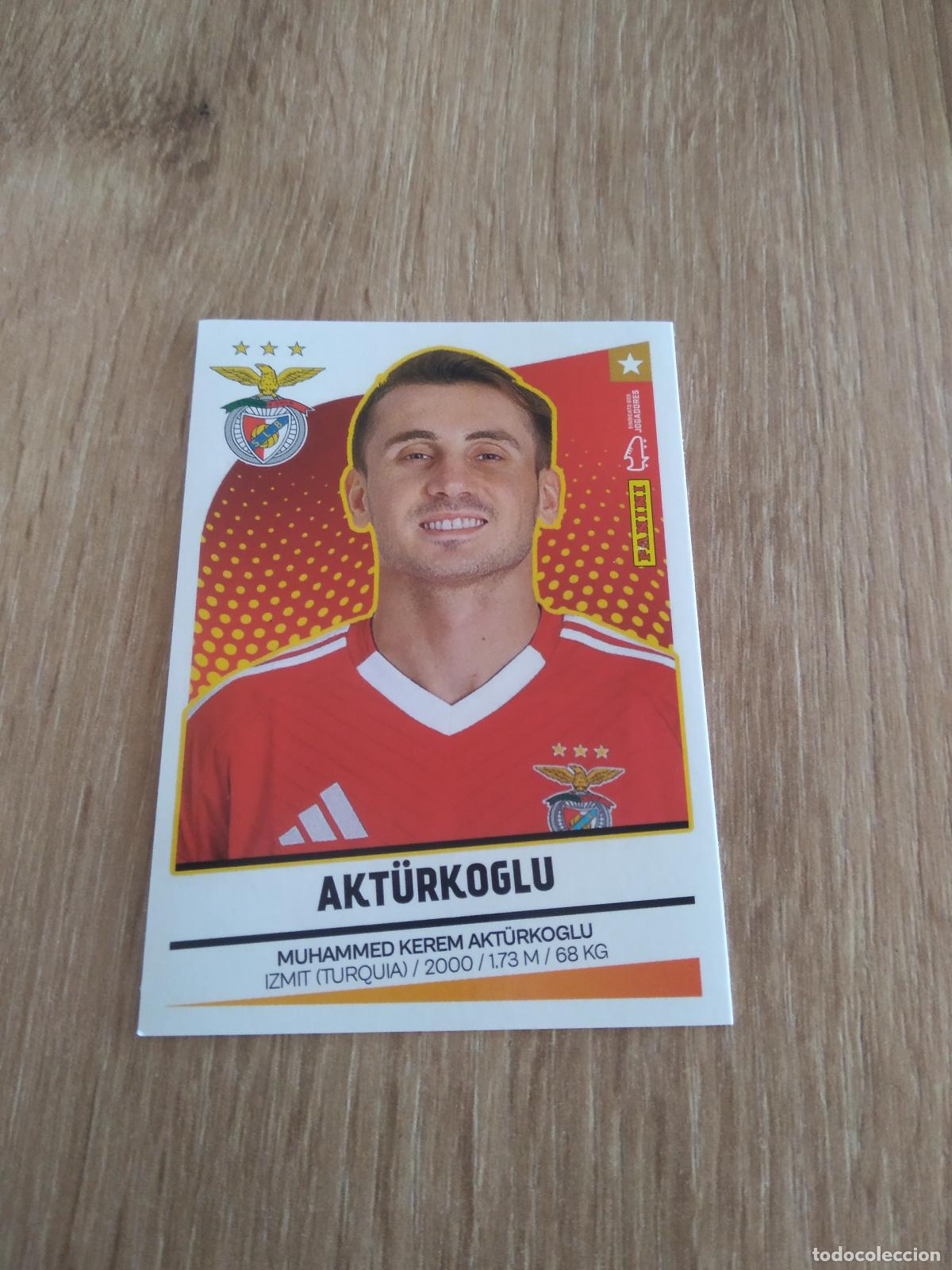 Football Stickers: 72 AKTURKOGLU BENFICA CROMO FUTBOL PANINI LIGA PORTUGAL 2024-2025 FUTEBOL 24-25 LIGA BETCLIC