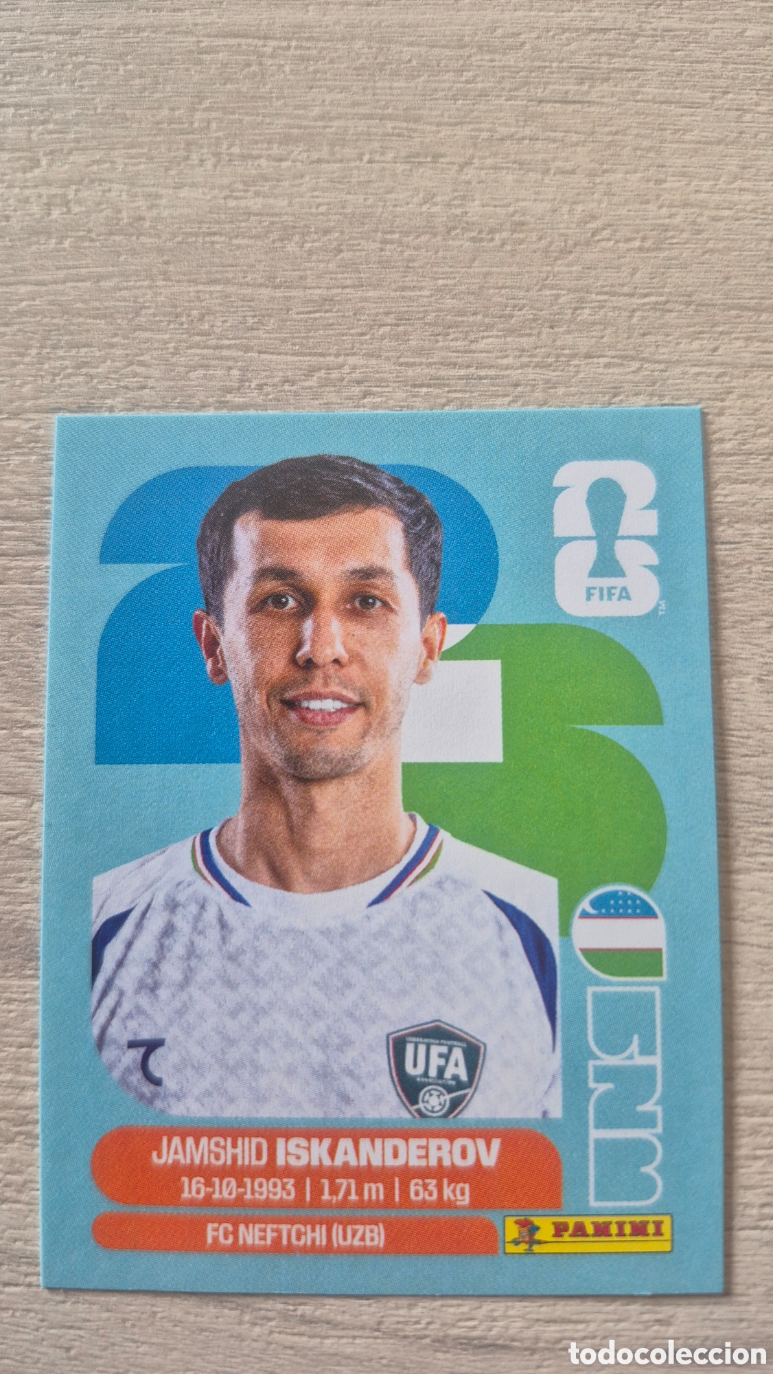 Cromos de F&uacute;tbol: UZB12 Iskanderov FIFA World Cup 2026