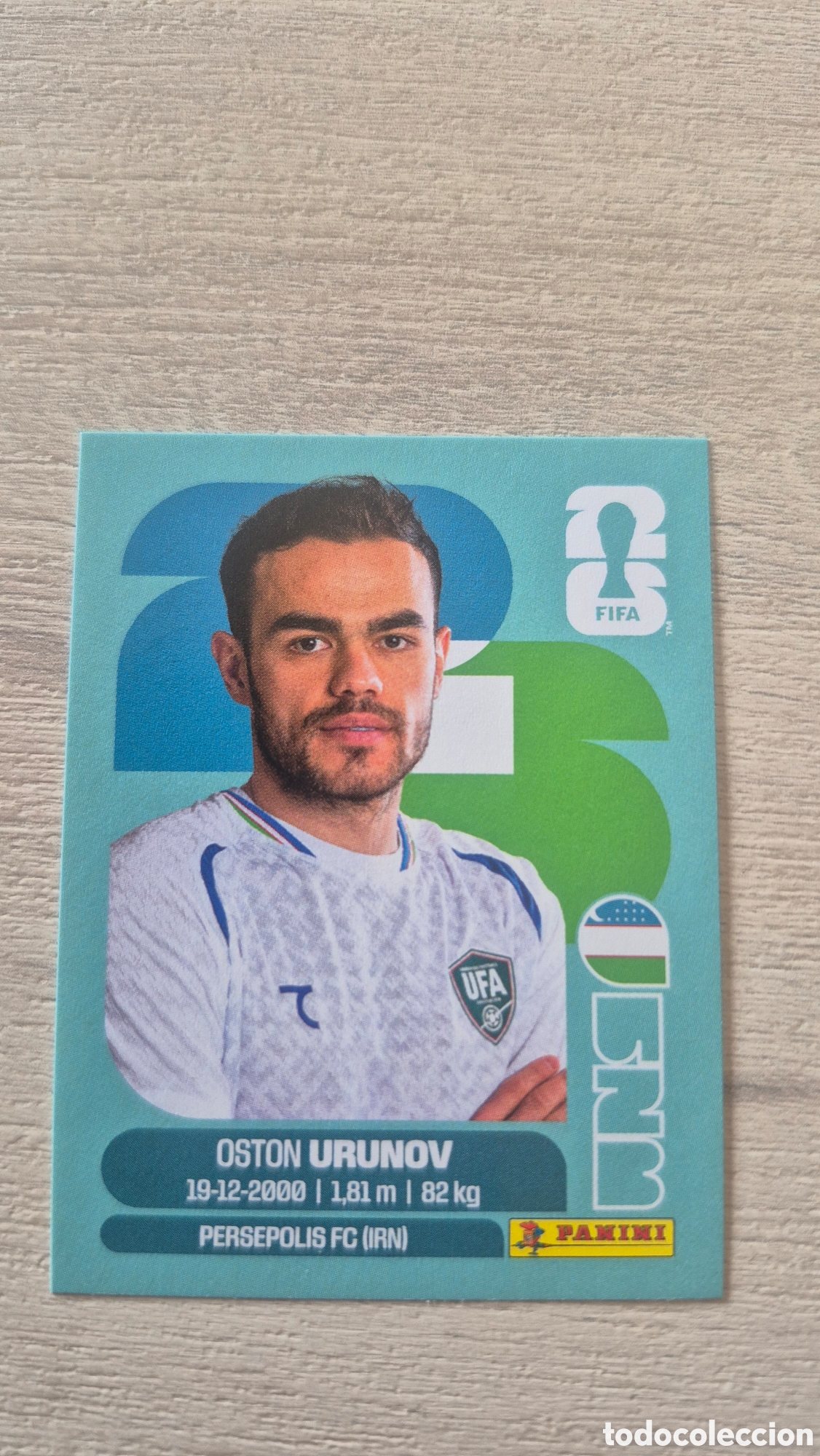 Football Stickers: UZB17 Urunov FIFA World Cup 2026