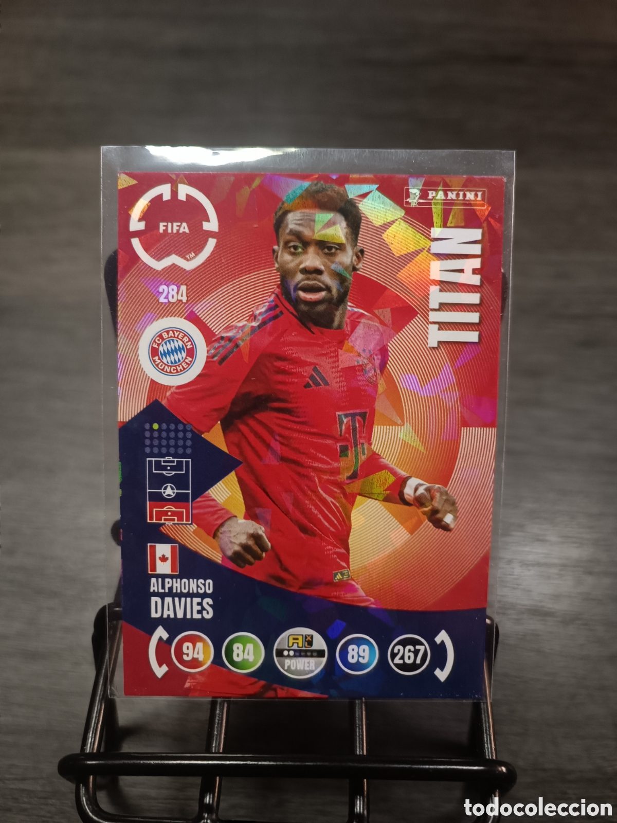 Cromos de F&uacute;tbol: 2025 Club World Cup 284 Alphonso Davies