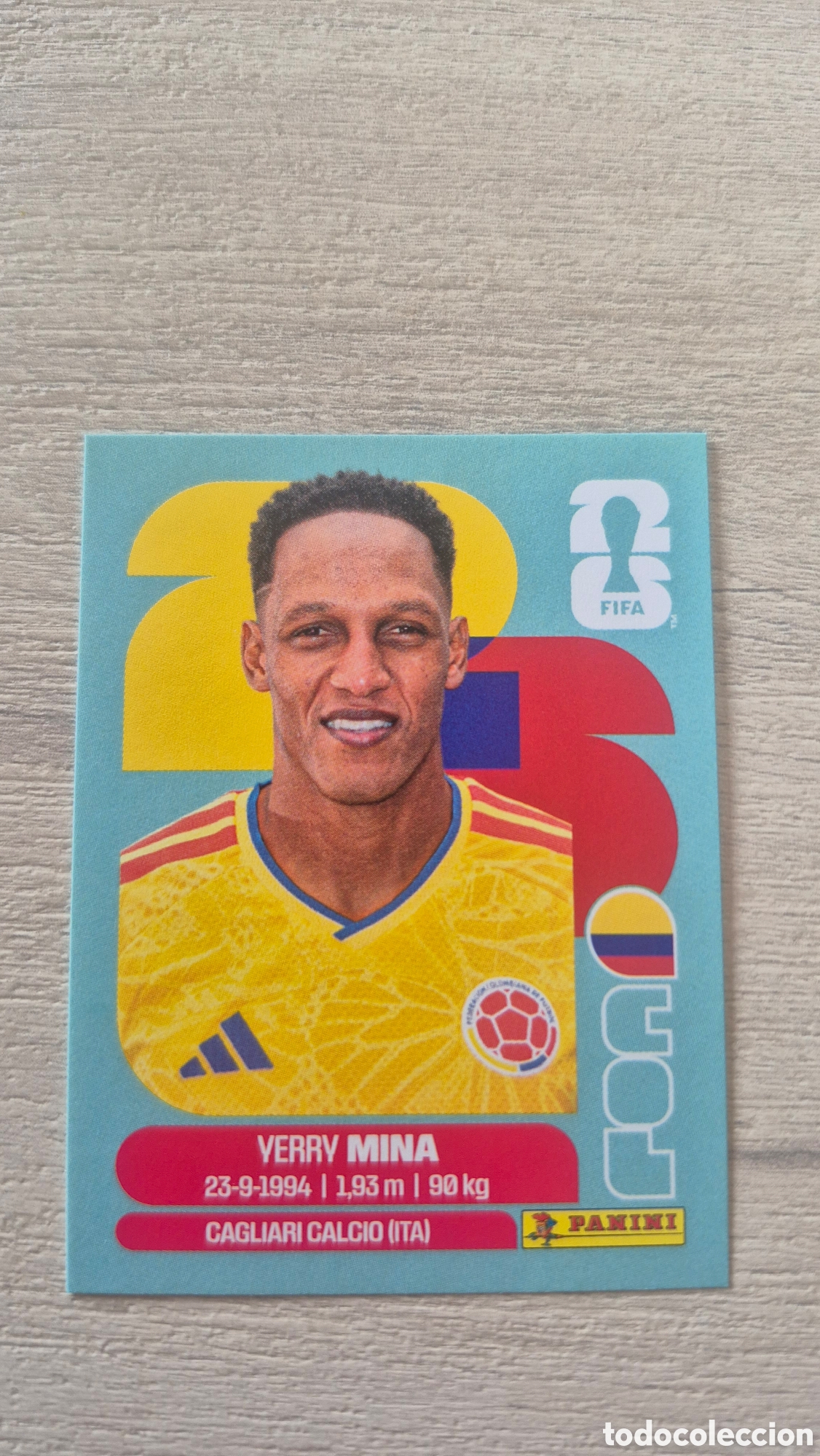 Cromos de F&uacute;tbol: COL5 Mina FIFA World Cup 2026