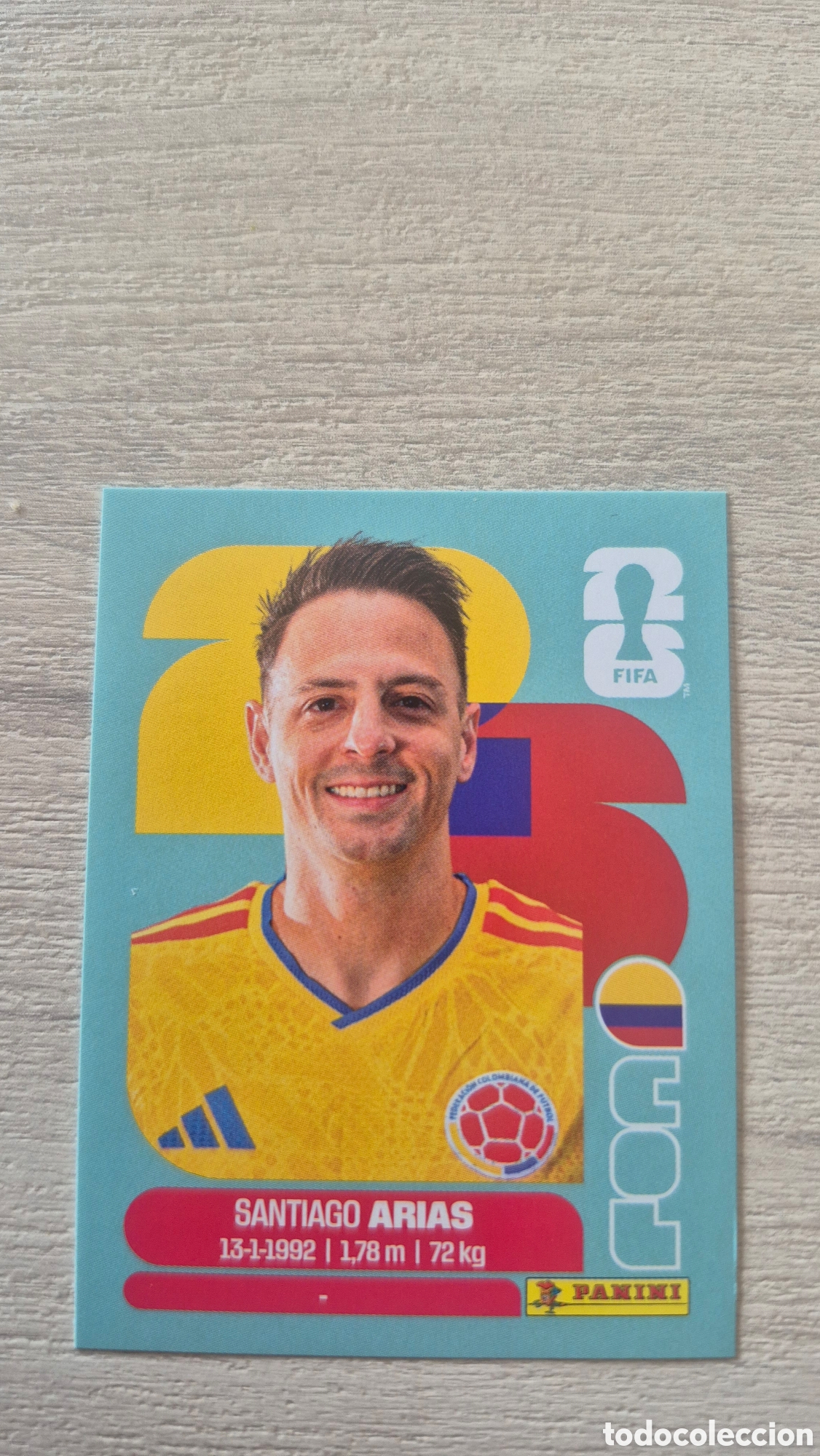 Cromos de F&uacute;tbol: COL9 Arias FIFA World Cup 2026