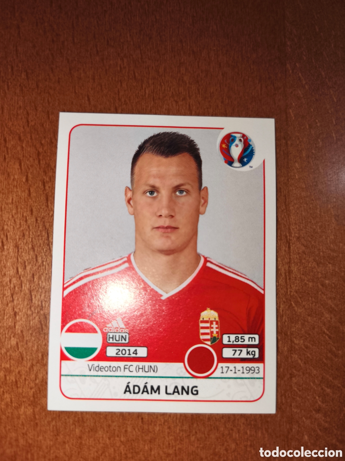 Cromos de F&uacute;tbol: Adam Lang n&deg;666 UEFA Euro 2016 Hungr&iacute;a