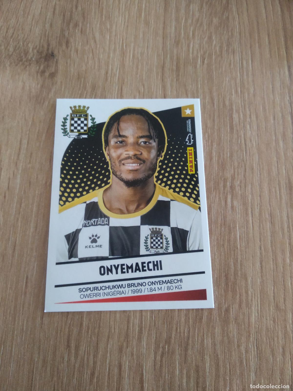 Cromos de F&uacute;tbol: 84 ONYEMAECHI BOAVISTA CROMO FUTBOL PANINI LIGA PORTUGAL 2024-2025 FUTEBOL 24-25 LIGA BETCLIC