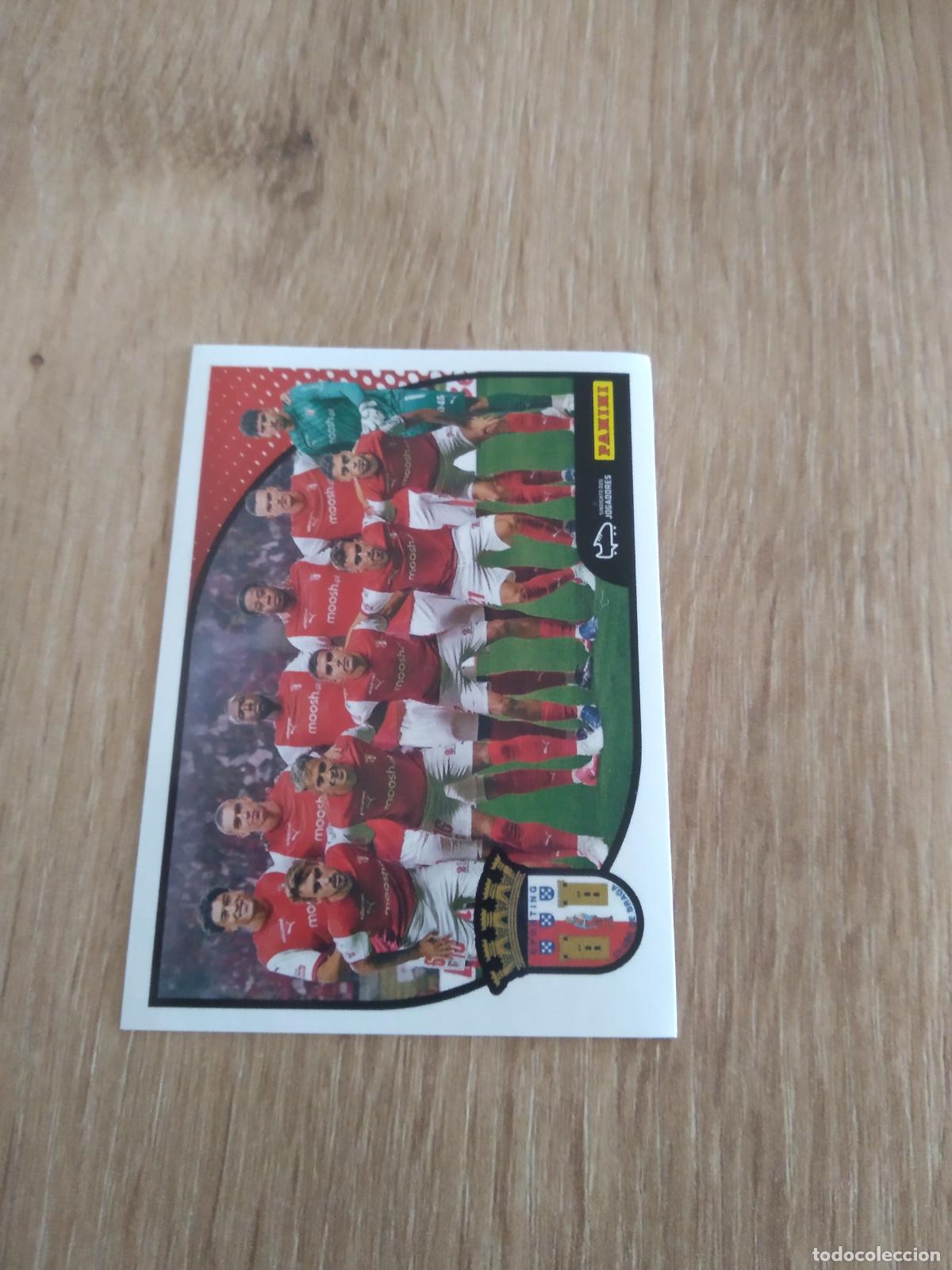Cromos de F&uacute;tbol: 95 EQUIPO PLANTILLA BRAGA CROMO FUTBOL PANINI LIGA PORTUGAL 2024-2025 FUTEBOL 24-25 LIGA BETCLIC
