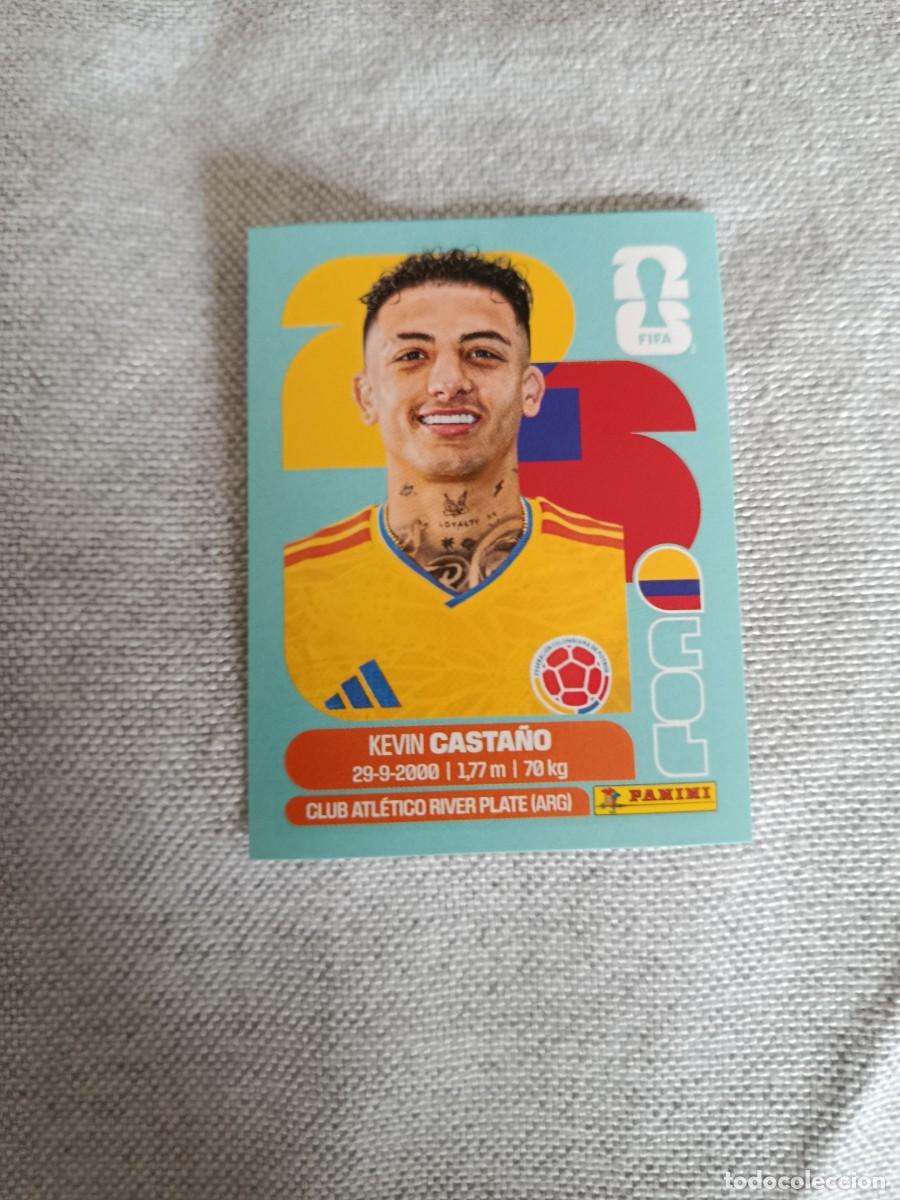 Cromos de F&uacute;tbol: Panini Mundial 2026 Estados Unidos-Mexico. 11- Casta&ntilde;o. Colombia. Nunca pegado.