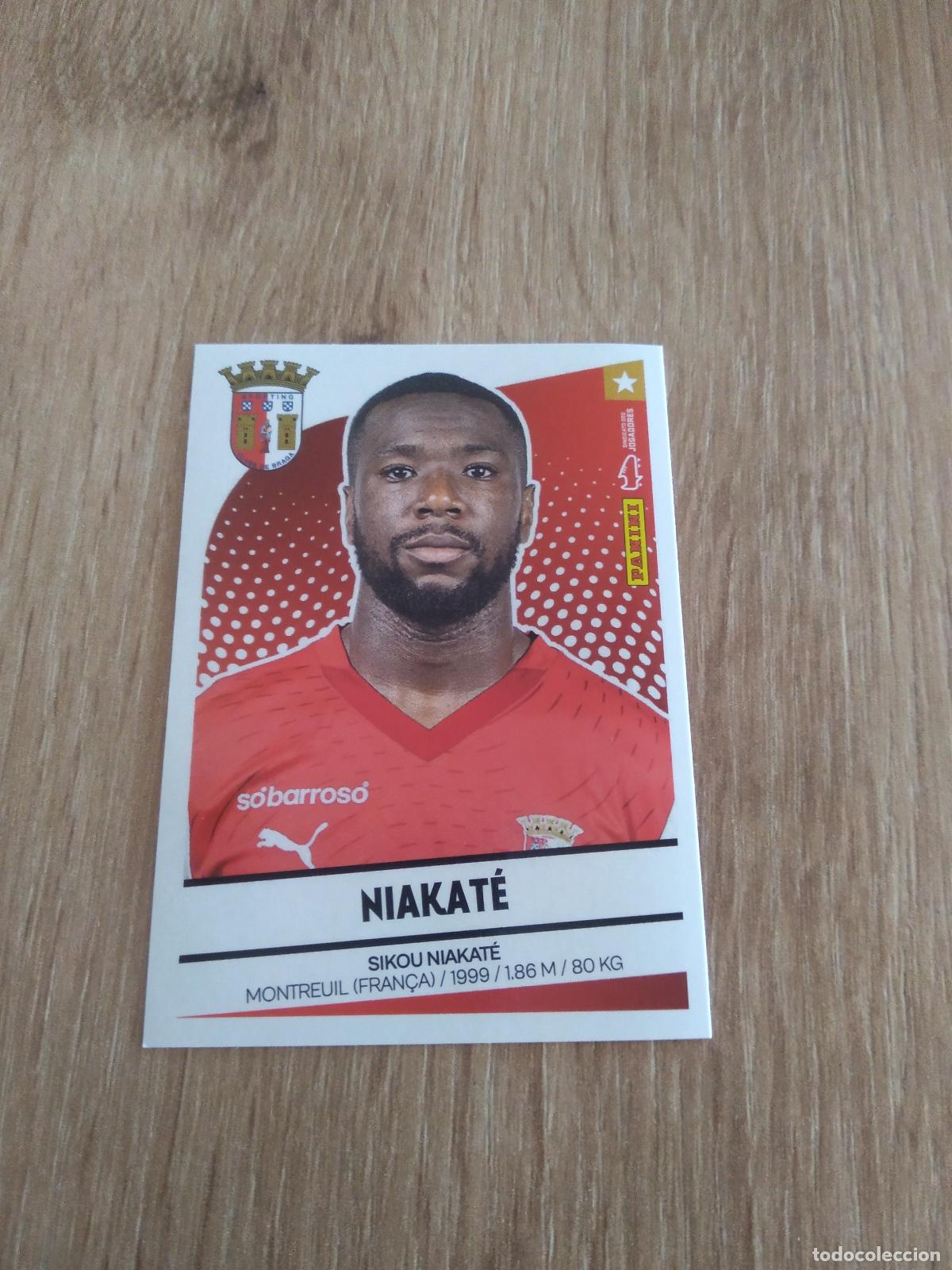 Cromos de F&uacute;tbol: 100 NIAKATE BRAGA CROMO FUTBOL PANINI LIGA PORTUGAL 2024-2025 FUTEBOL 24-25 LIGA BETCLIC