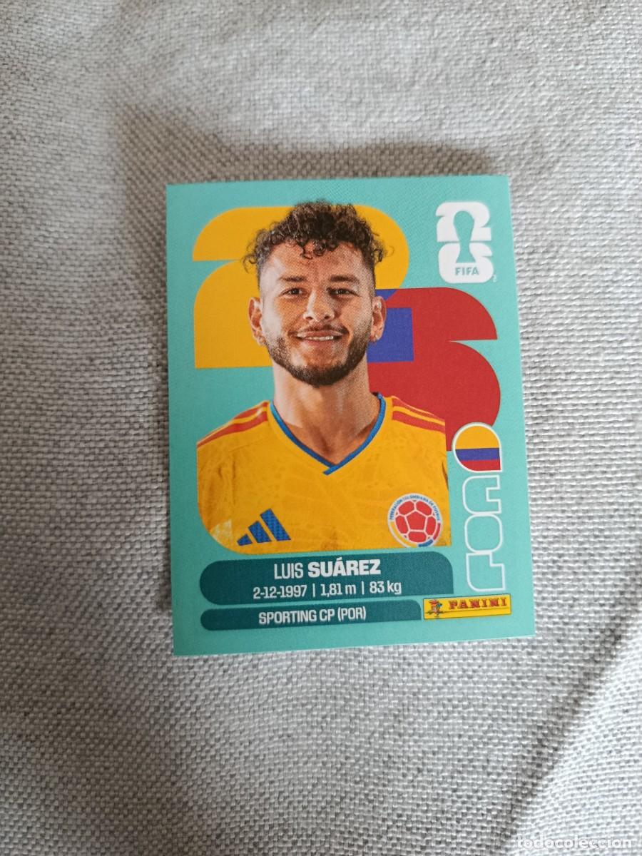 Cromos de F&uacute;tbol: Panini Mundial 2026 Estados Unidos-Mexico. 19- Su&aacute;rez. Colombia. Nunca pegado.