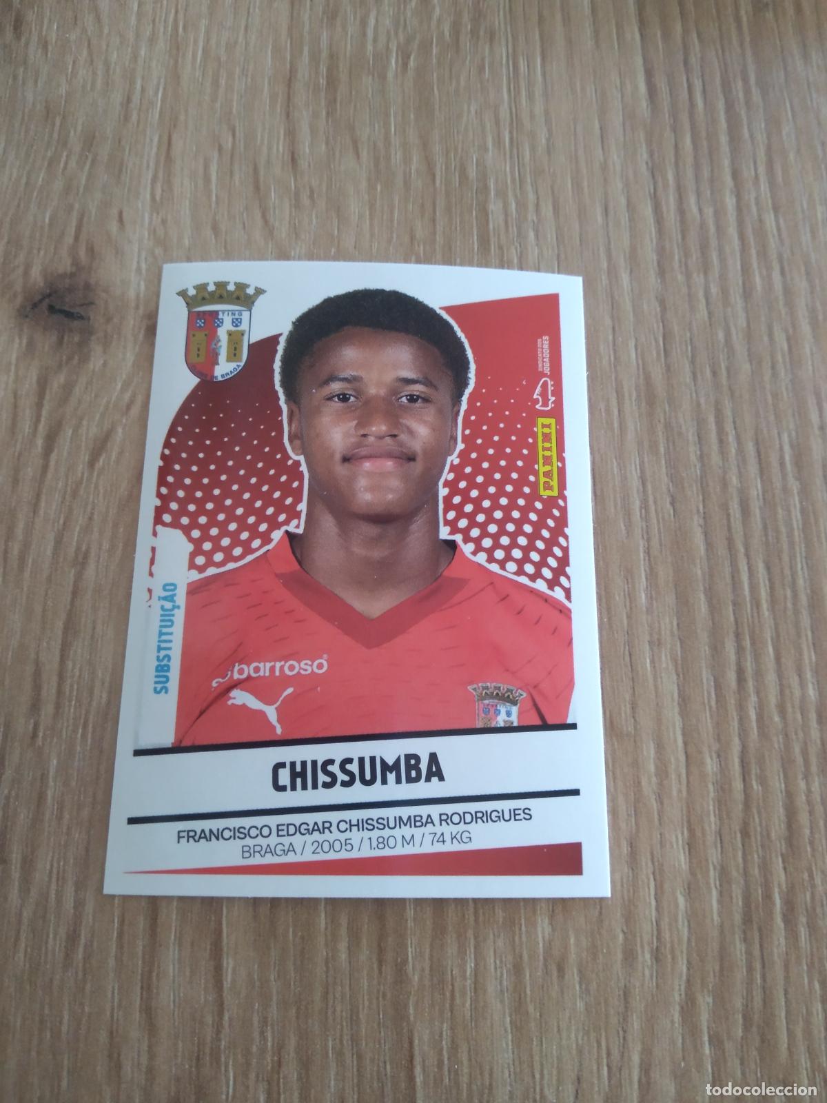 Cromos de F&uacute;tbol: 103 BIS CHISSUMBA BRAGA CROMO FUTBOL PANINI LIGA PORTUGAL 2024-2025 FUTEBOL 24-25 LIGA BETCLIC