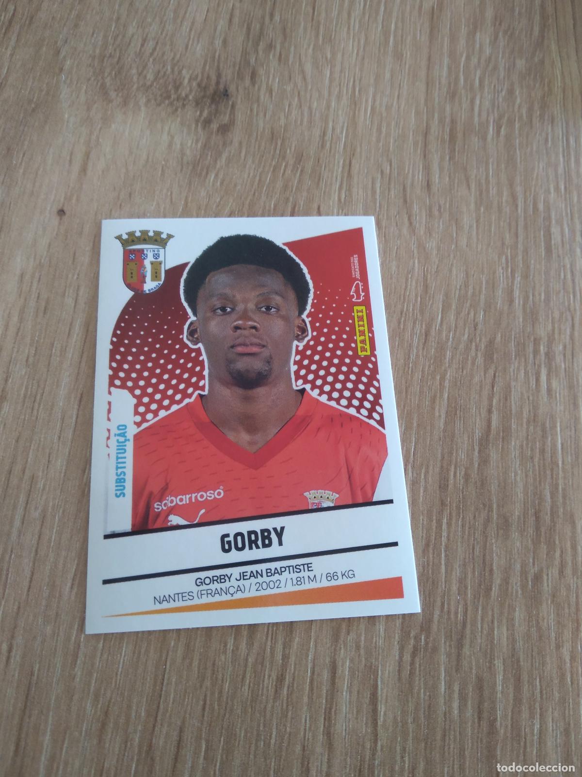 Cromos de F&uacute;tbol: 106 BIS GORBY BRAGA CROMO FUTBOL PANINI LIGA PORTUGAL 2024-2025 FUTEBOL 24-25 LIGA BETCLIC