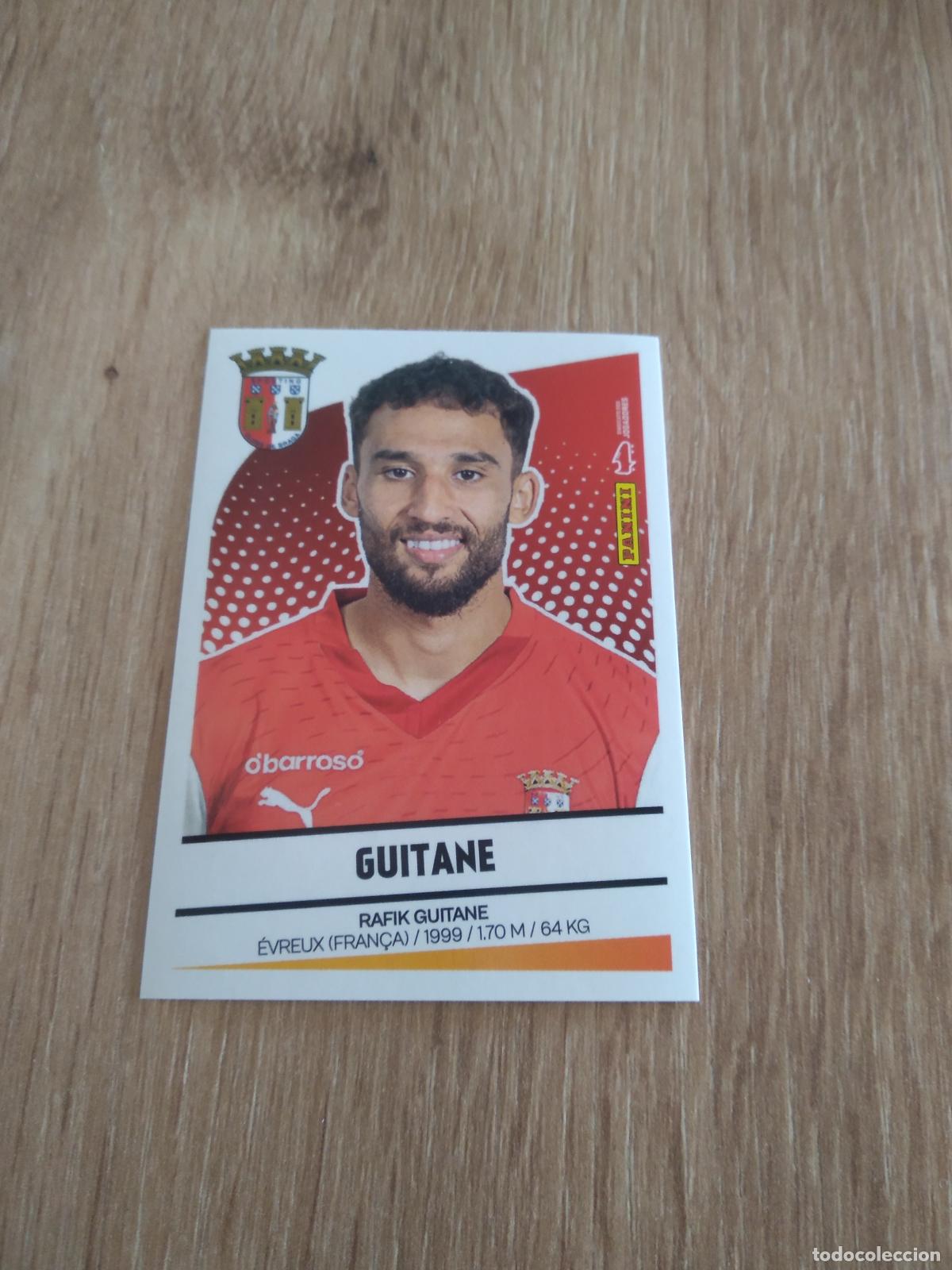 Cromos de F&uacute;tbol: 108 GUITANE BRAGA CROMO FUTBOL PANINI LIGA PORTUGAL 2024-2025 FUTEBOL 24-25 LIGA BETCLIC