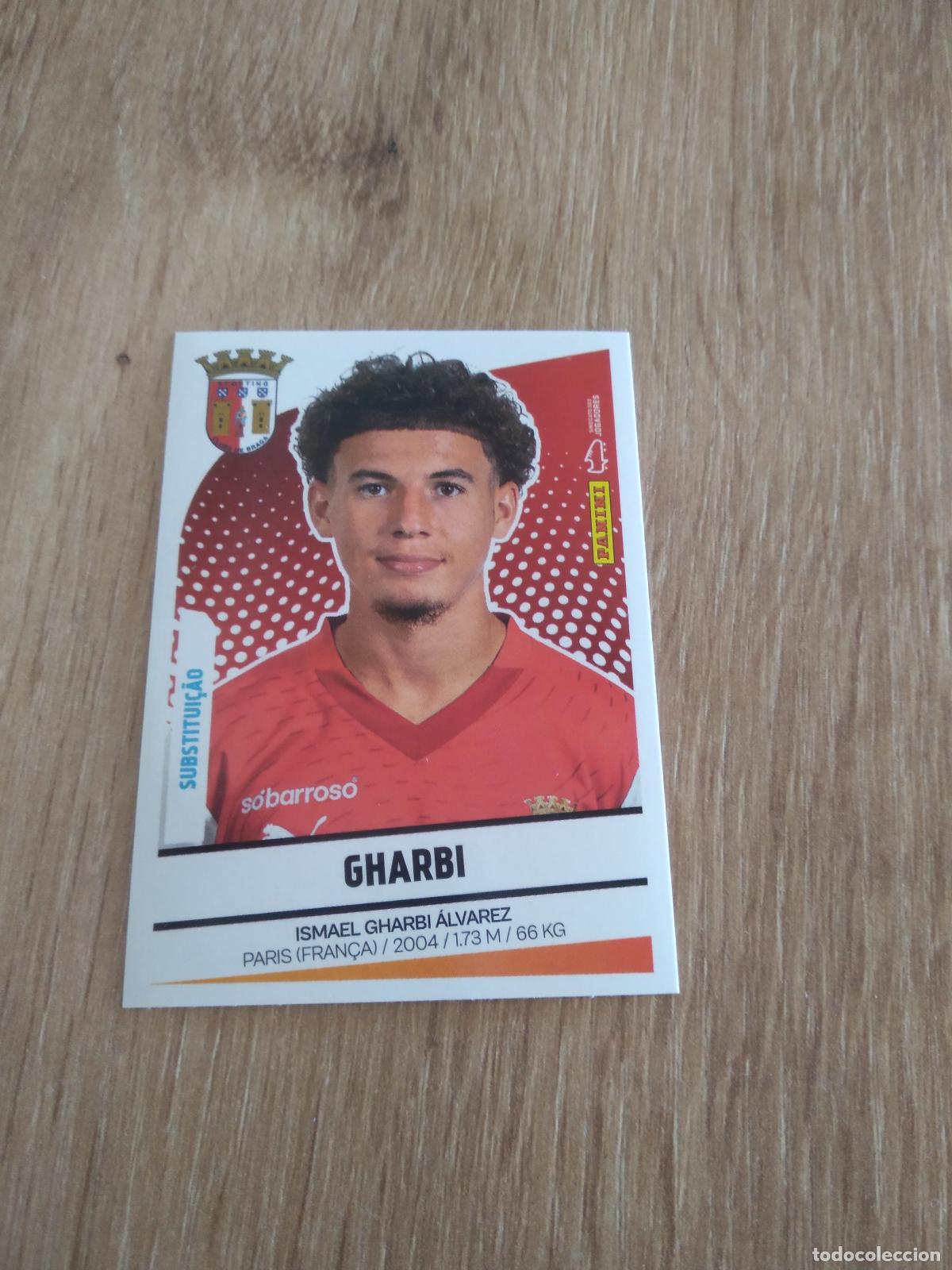 Cromos de F&uacute;tbol: 108 BIS GHARBI BRAGA CROMO FUTBOL PANINI LIGA PORTUGAL 2024-2025 FUTEBOL 24-25 LIGA BETCLIC