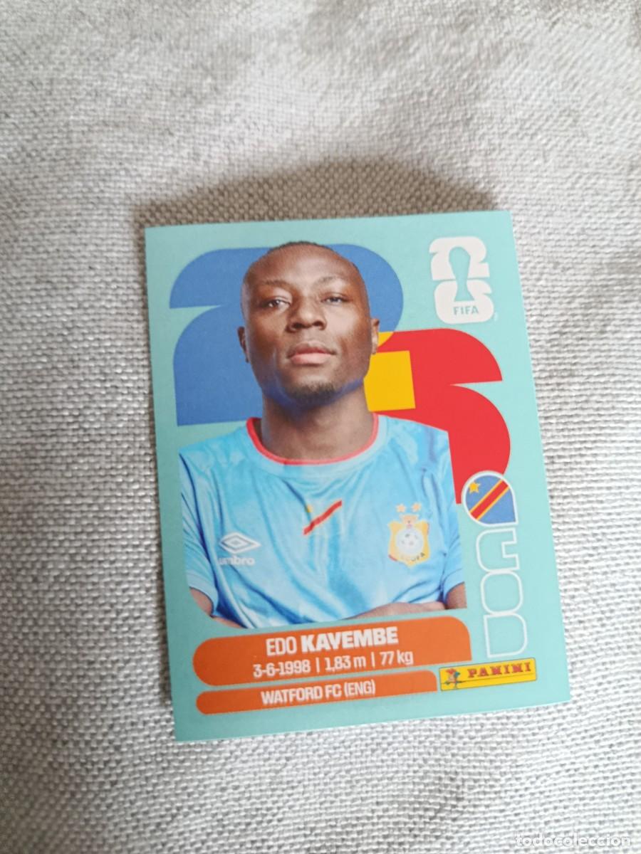 Cromos de F&uacute;tbol: Panini Mundial 2026 Estados Unidos-Mexico. 10- Kavembe. Congo. Nunca pegado.