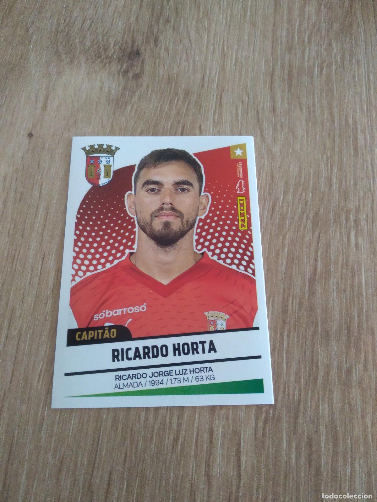 Cromos de F&uacute;tbol: 111 RICARDO HORTA BRAGA CROMO FUTBOL PANINI LIGA PORTUGAL 2024-2025 FUTEBOL 24-25 LIGA BETCLIC