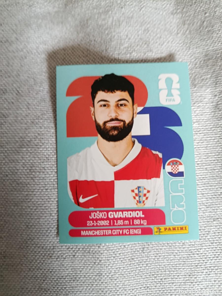 Cromos de F&uacute;tbol: Panini Mundial 2026 Estados Unidos-Mexico. 4- Gvardiol. Croacia. Nunca pegado.