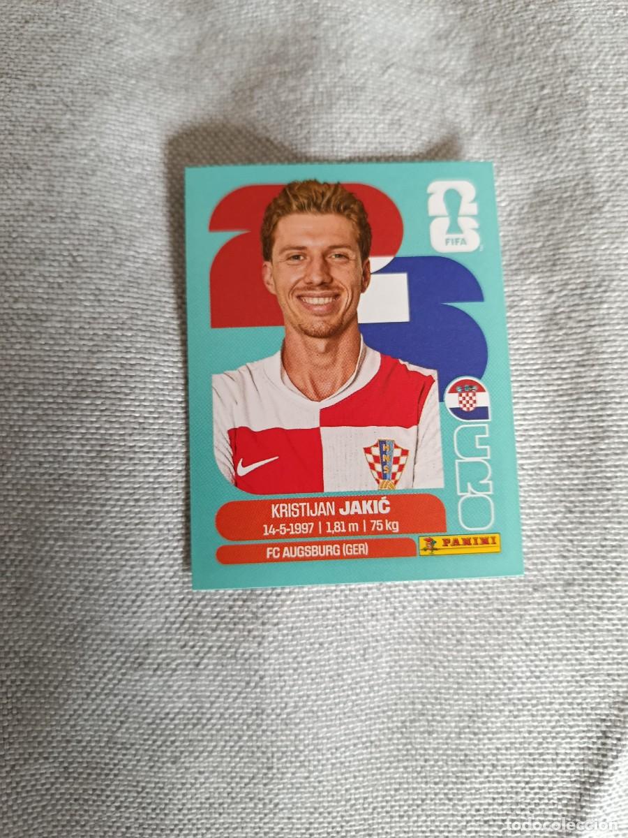 Cromos de F&uacute;tbol: Panini Mundial 2026 Estados Unidos-Mexico. 8- Jakic. Croacia. Nunca pegado.