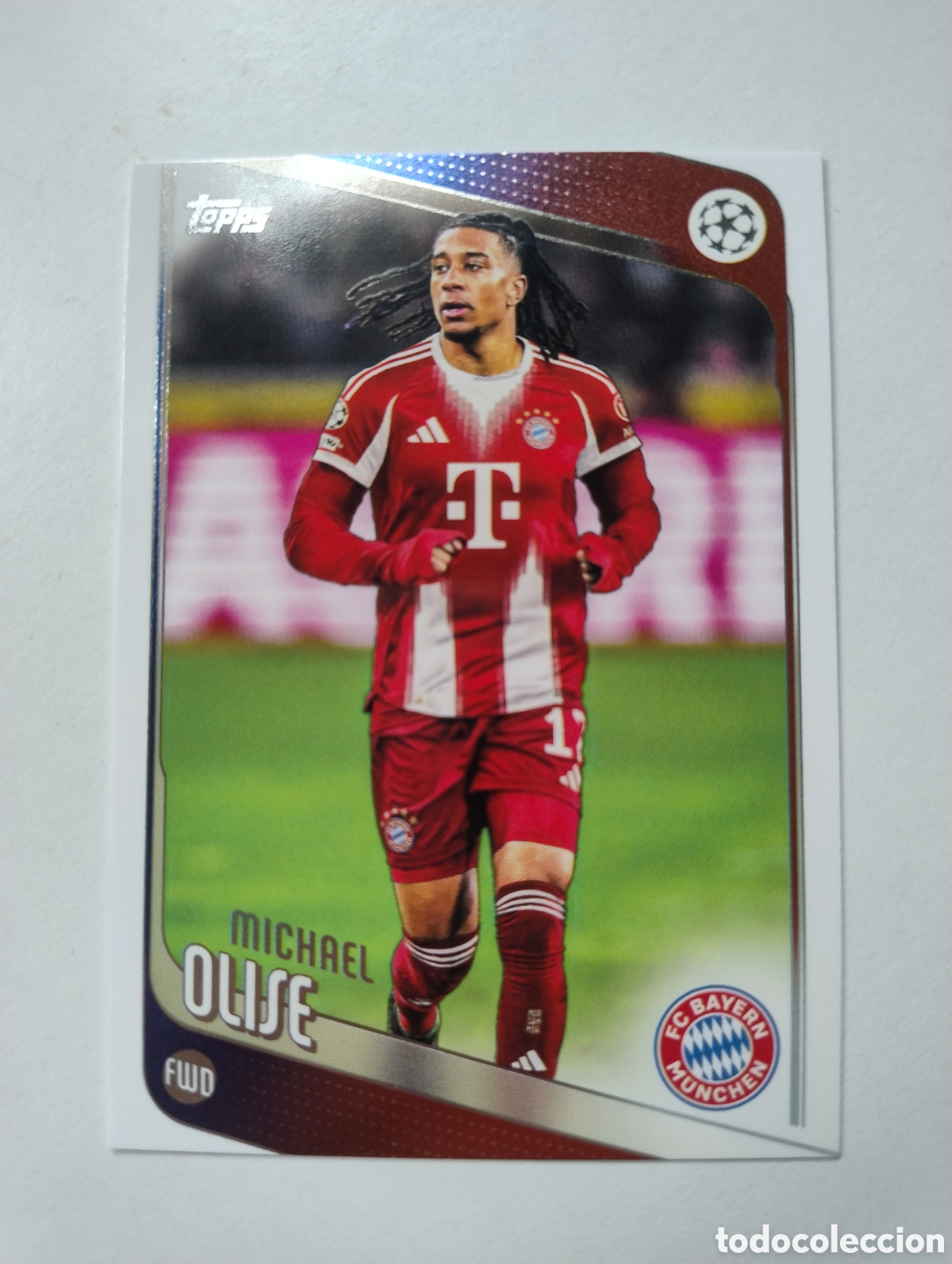 Cromos de F&uacute;tbol: 4 - Olise - Bayern Munich - Topps UCC Flagship 2025 - 2026