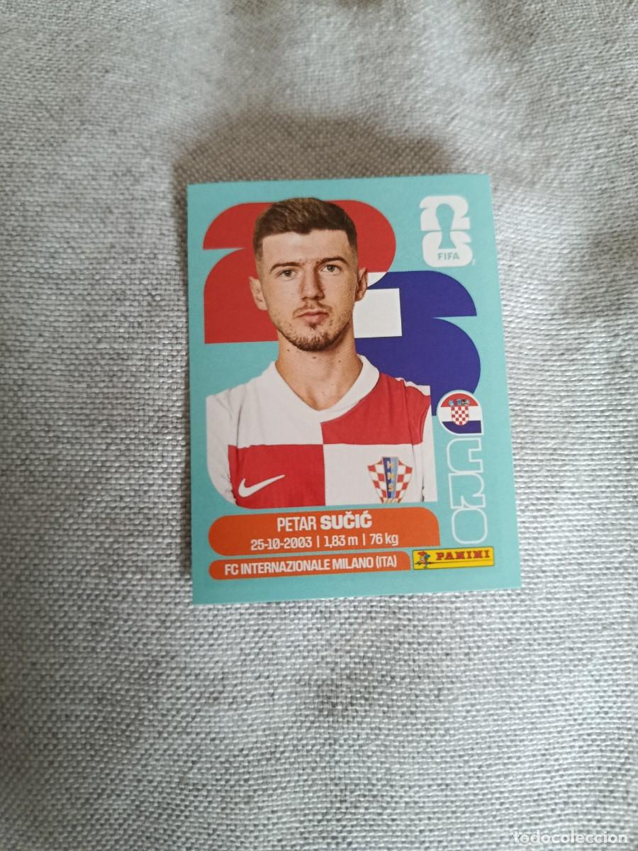 Cromos de F&uacute;tbol: Panini Mundial 2026 Estados Unidos-Mexico. 15- Sucic. Croacia. Nunca pegado.