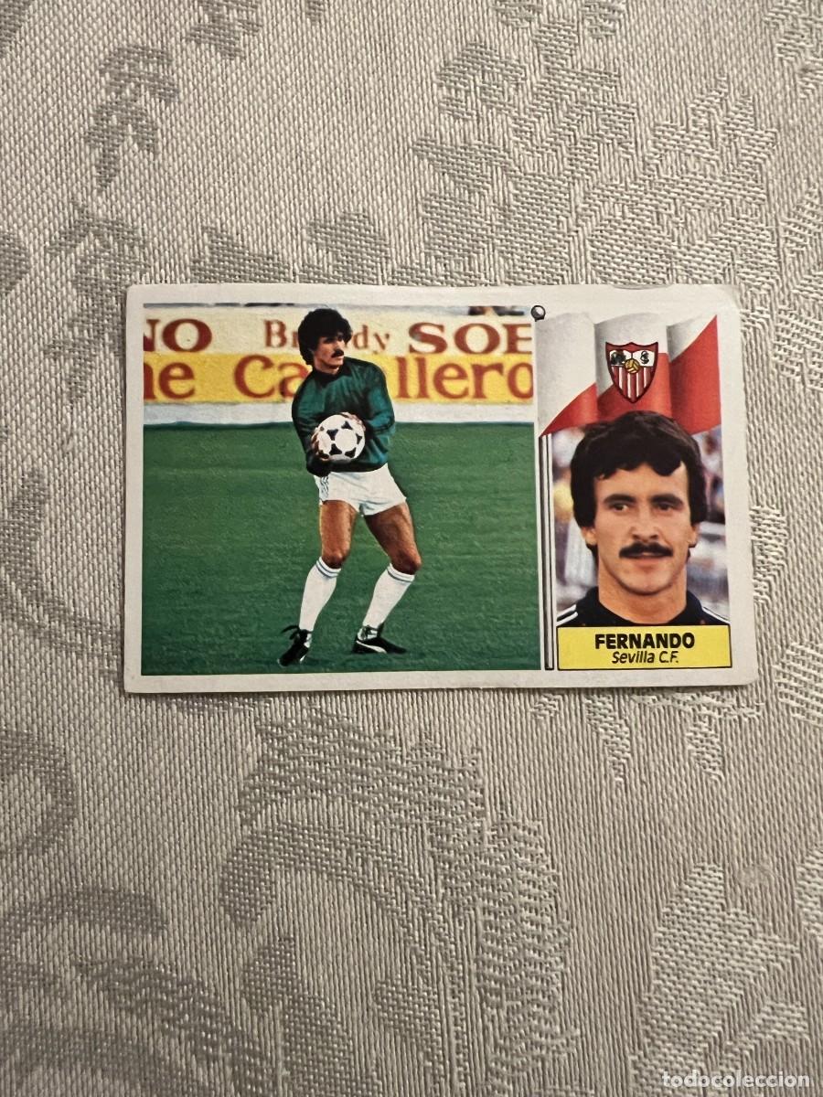 Cromos de F&uacute;tbol: FERNANDO SEVILLA FICHAJE 2 SIN PEGAR EDICIONES ESTE 1986 1987