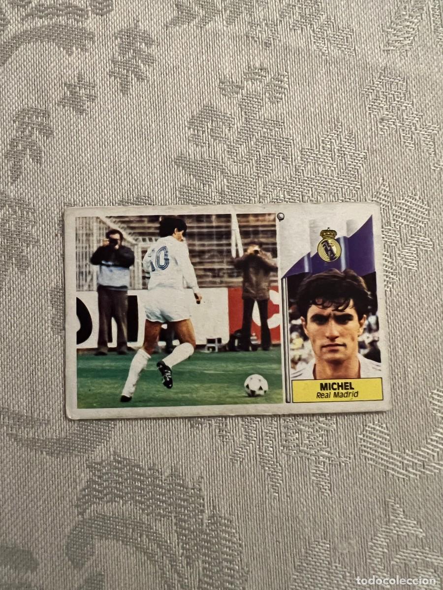 Cromos de F&uacute;tbol: MICHEL REAL MADRID SIN PEGAR EDICIONES ESTE 1986 1987