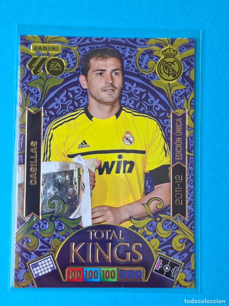 Cromos de F&uacute;tbol: TOTAL KINGS Liga 2011-2012 CASILLAS (Real Madrid) - Adrenalyn XL LaLiga 2025-26