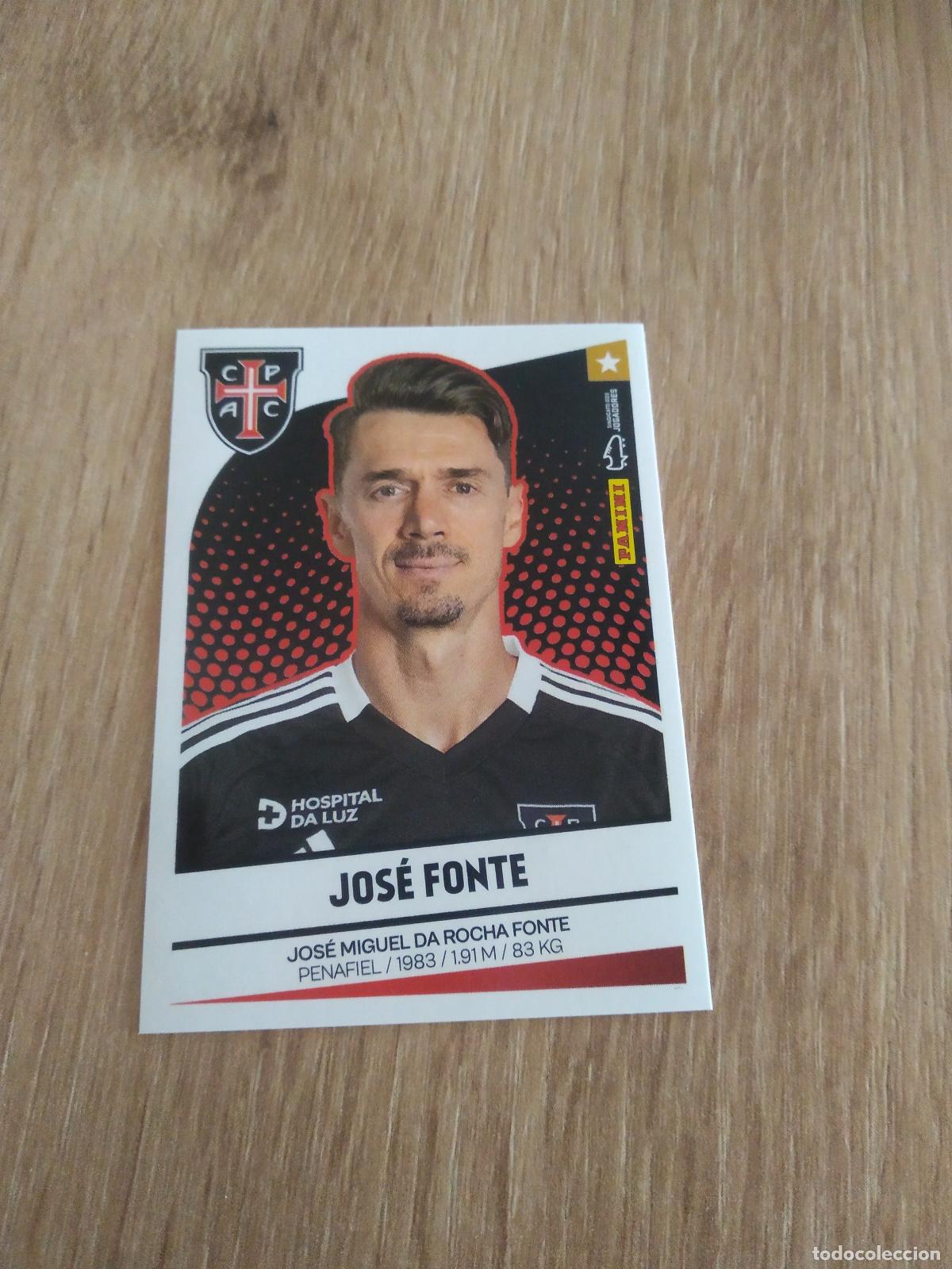 Cromos de F&uacute;tbol: 118 JOSE FONTE CASA PIA CROMO FUTBOL PANINI LIGA PORTUGAL 2024-2025 FUTEBOL 24-25 LIGA BETCLIC
