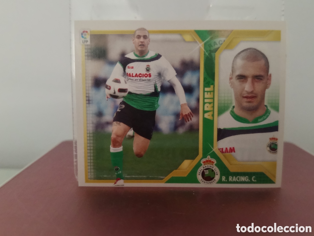 Cromos de F&uacute;tbol: ❇️ CROMO ⚽ ARIEL RACING DE SANTANDER 2011 2012 11 12 LIGA ESTE LFP BBVA STICKER SIN PEGAR ❇️