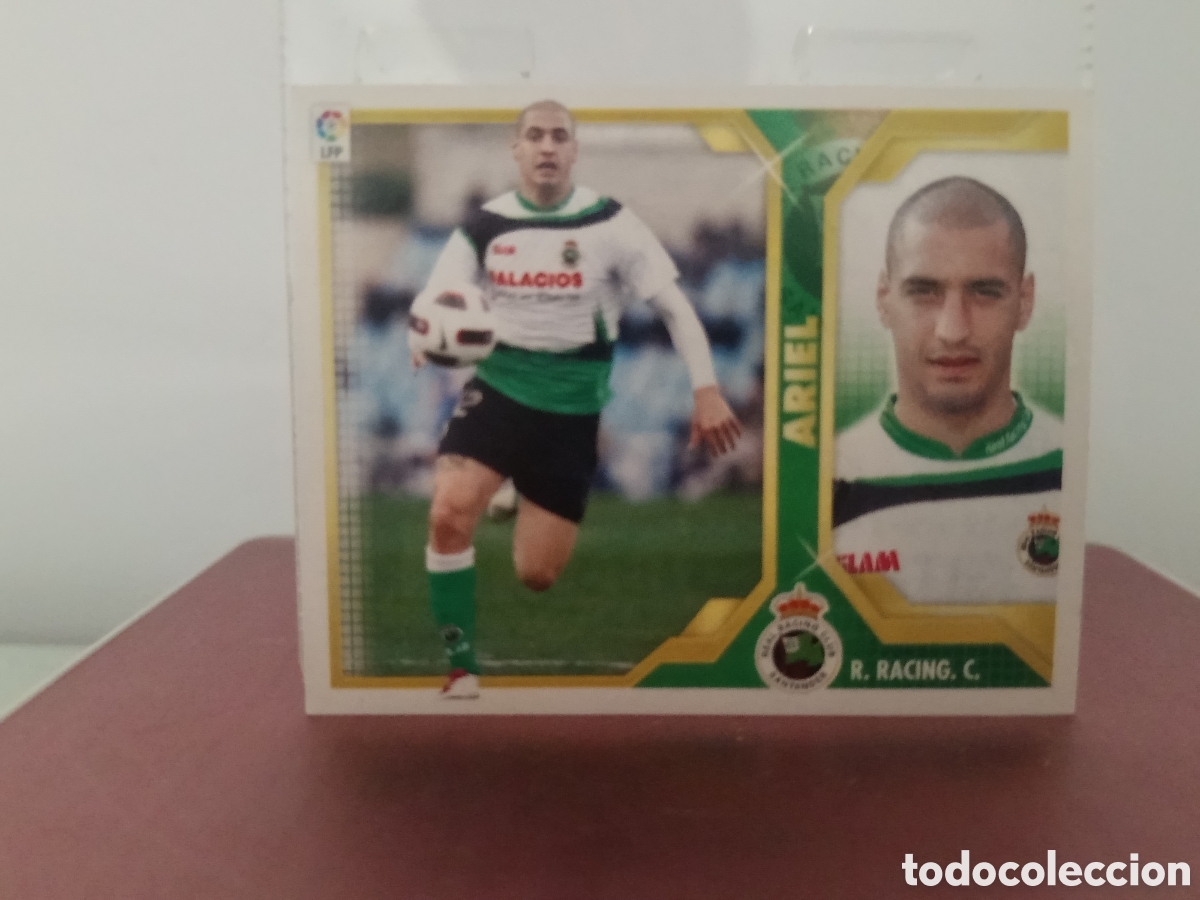 Cromos de F&uacute;tbol: ❇️ CROMO ⚽ ARIEL RACING DE SANTANDER 2011 2012 11 12 LIGA ESTE LFP BBVA STICKER SIN PEGAR ❇️