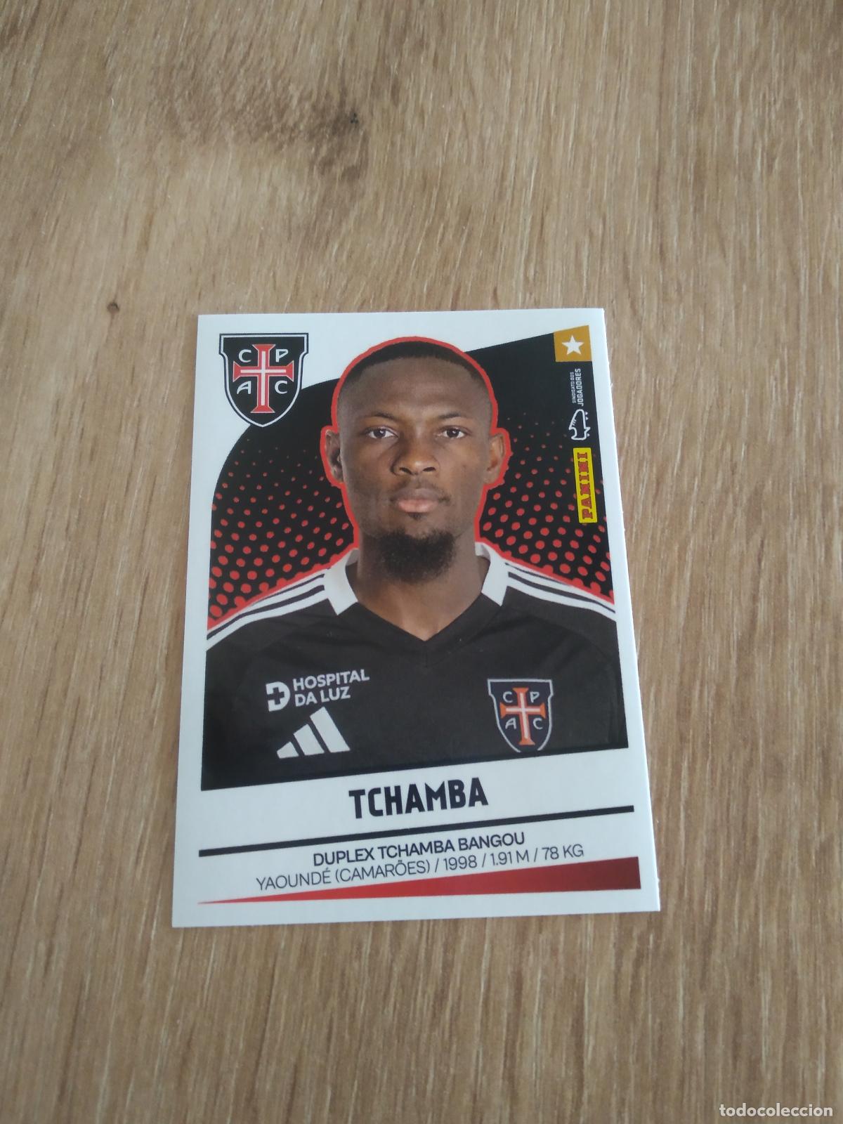 Cromos de F&uacute;tbol: 119 TCHAMBA CASA PIA CROMO FUTBOL PANINI LIGA PORTUGAL 2024-2025 FUTEBOL 24-25 LIGA BETCLIC
