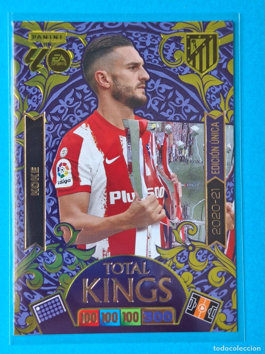 Cromos de F&uacute;tbol: TOTAL KINGS Liga 2020-2021 KOKE (Atl&eacute;tico Madrid) - Adrenalyn XL LaLiga 2025-26