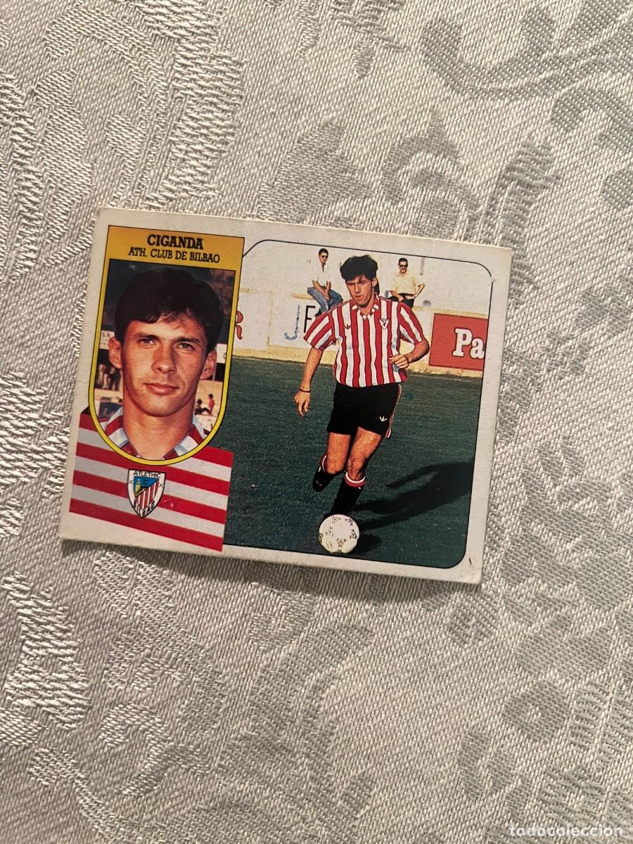 Cromos de F&uacute;tbol: CIGANDA BILBAO FICHAJE 4 ESTE 1991/92 91 92