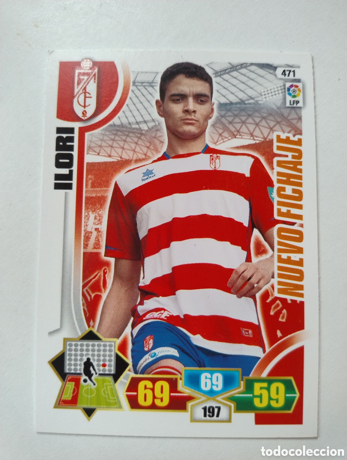 Cromos de F&uacute;tbol: 471 - Ilori - Granada - Adrenalyn XL Liga 2013 - 2014 Nuevo Fichaje
