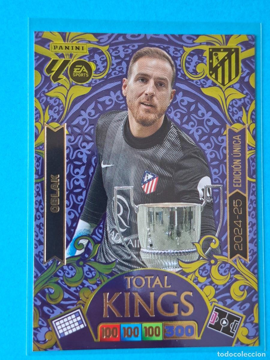 Cromos de F&uacute;tbol: TOTAL KINGS Trofeo Zamora 2024-2025 OBLAK (Atl&eacute;tico Madrid) - Adrenalyn XL LaLiga 2025-26