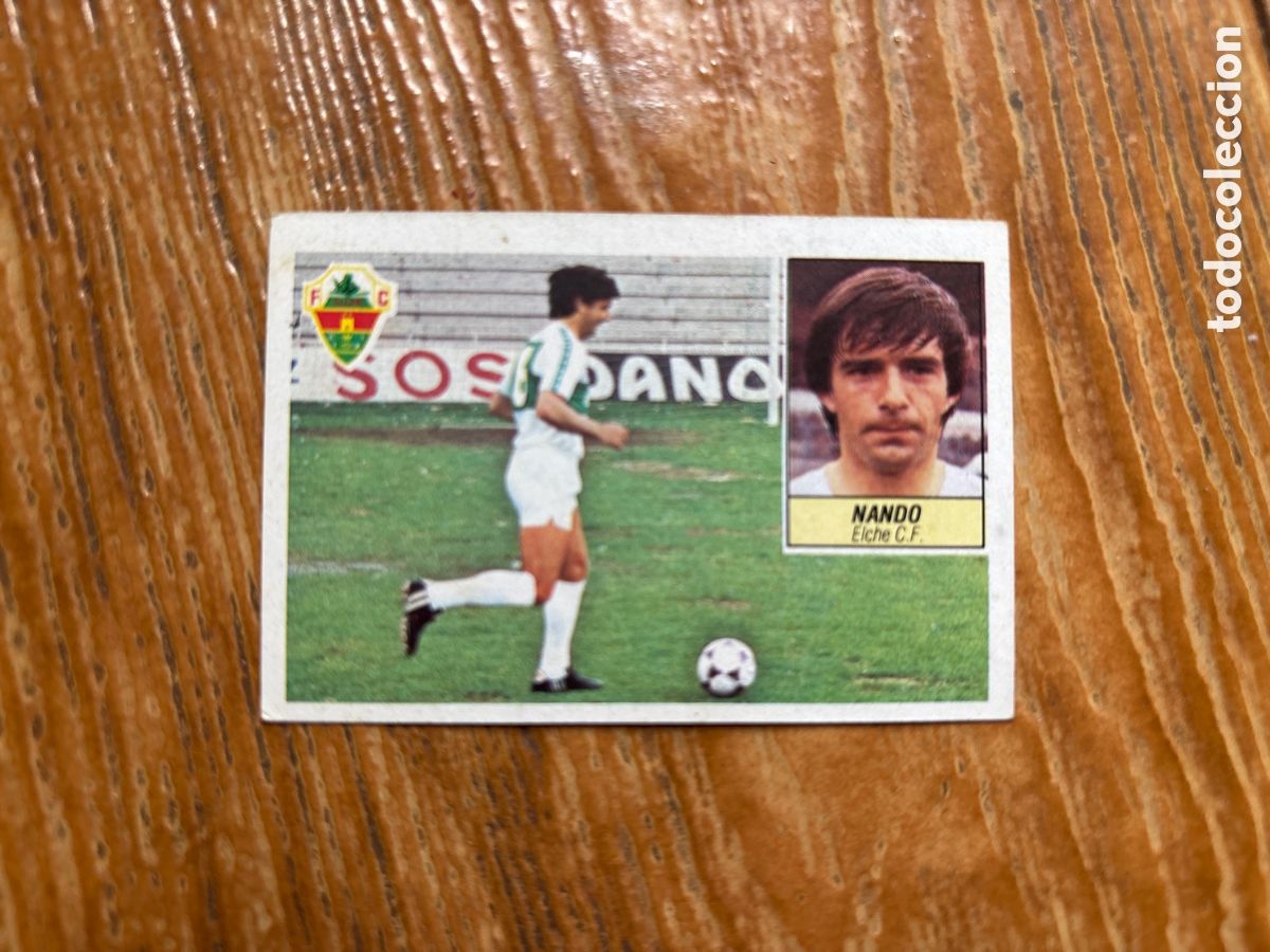 Figurine di Calcio: NANDO BAJA DEL ELCHE ALBUM ESTE LIGA 1984 - 1985 ( 84- 85 )