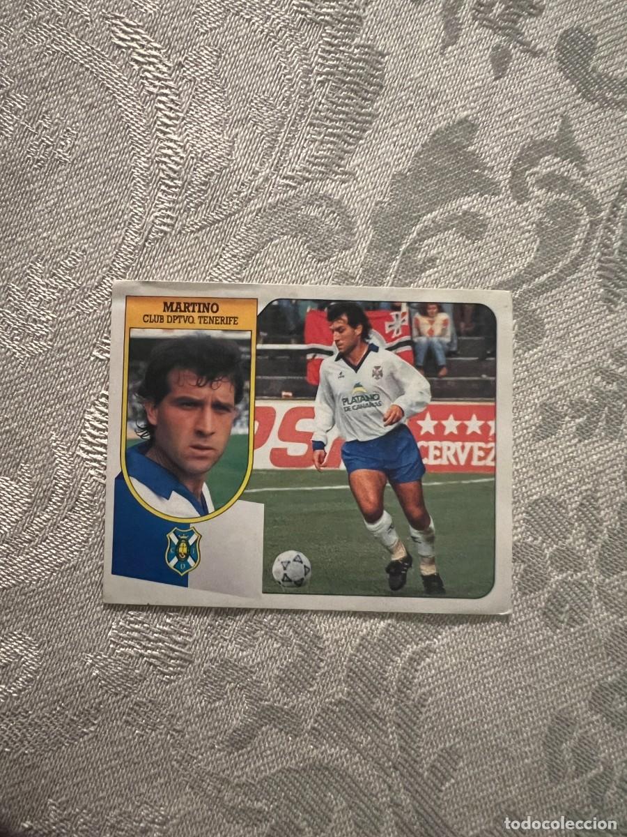 Cromos de F&uacute;tbol: TATA MARTINO TENERIFE BAJA ADHESIVO ESTE 1991/92 91 92