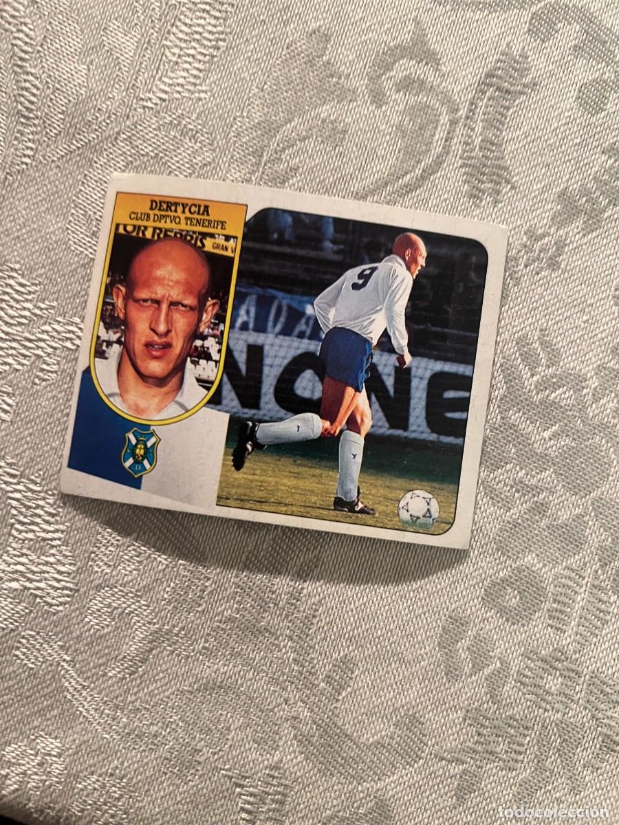 Cromos de F&uacute;tbol: DERTYCIA TENERIFE COLOCA SIN PEGAR ESTE 1991/92 91 92