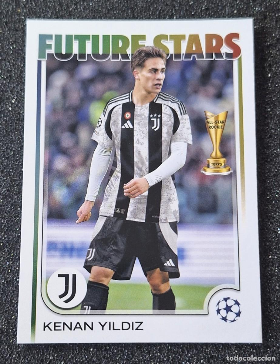 Cromos de F&uacute;tbol: Kenan Yildiz Juventus Topps Soccer Future Stars