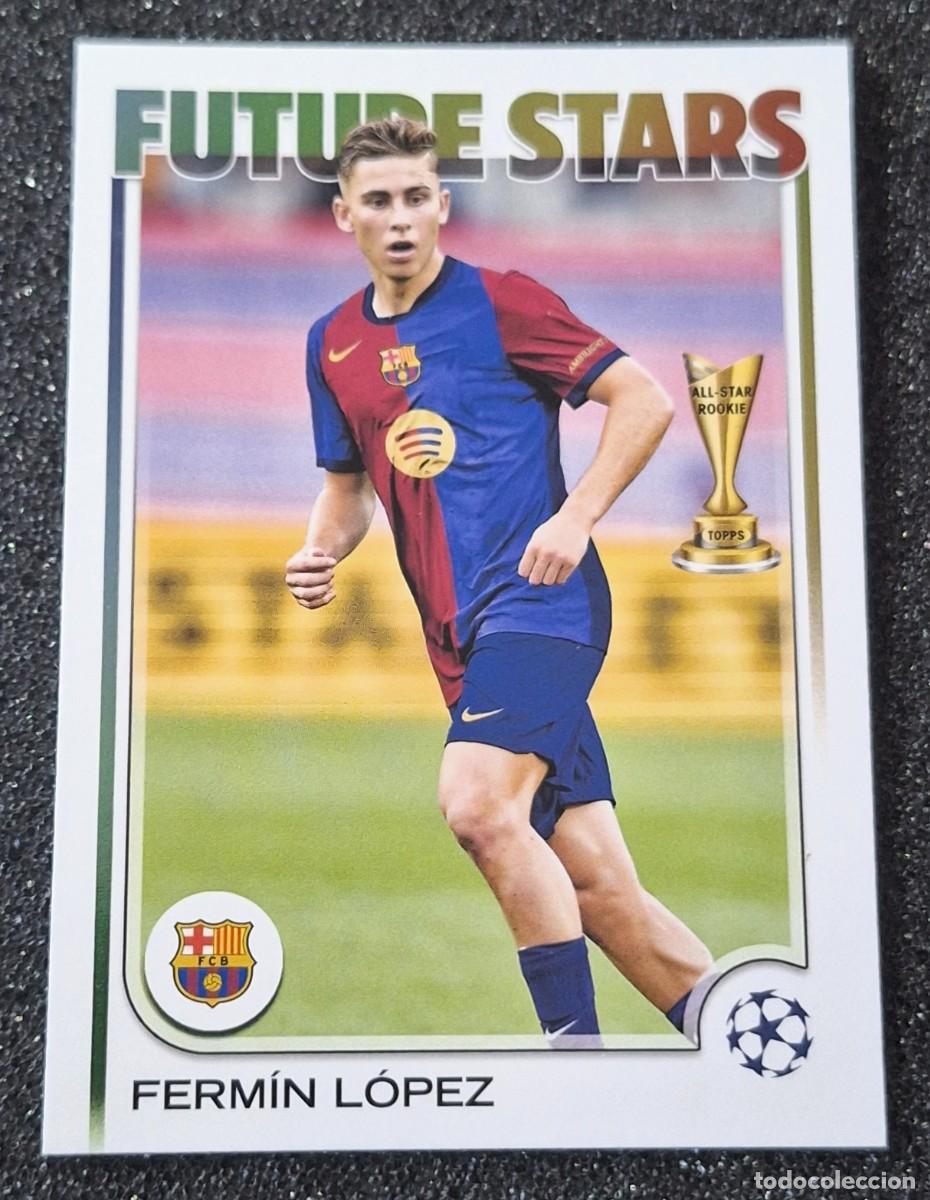 Cromos de F&uacute;tbol: Fermin Lopez Barcelona Topps Soccer Future Stars