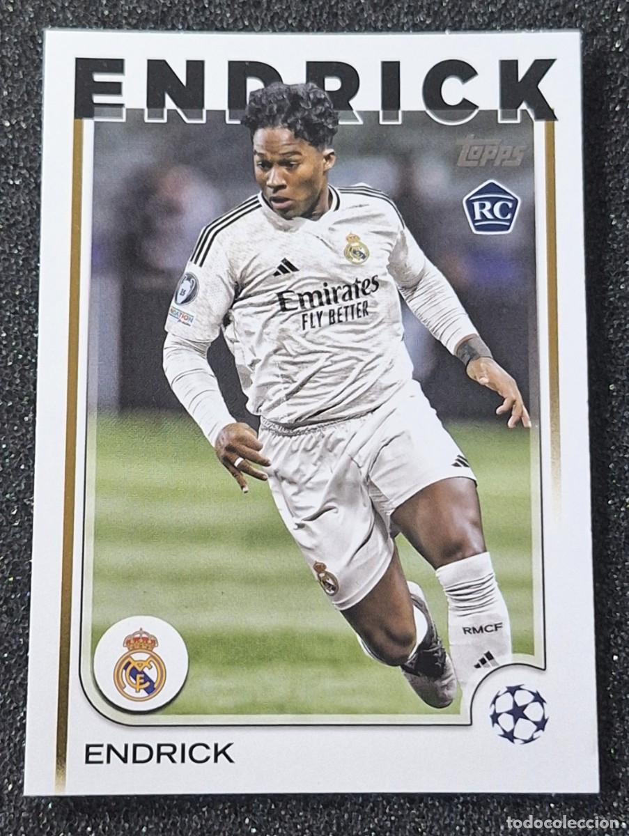 Cromos de F&uacute;tbol: Endrick Real Madrid Topps Soccer Rookie RC