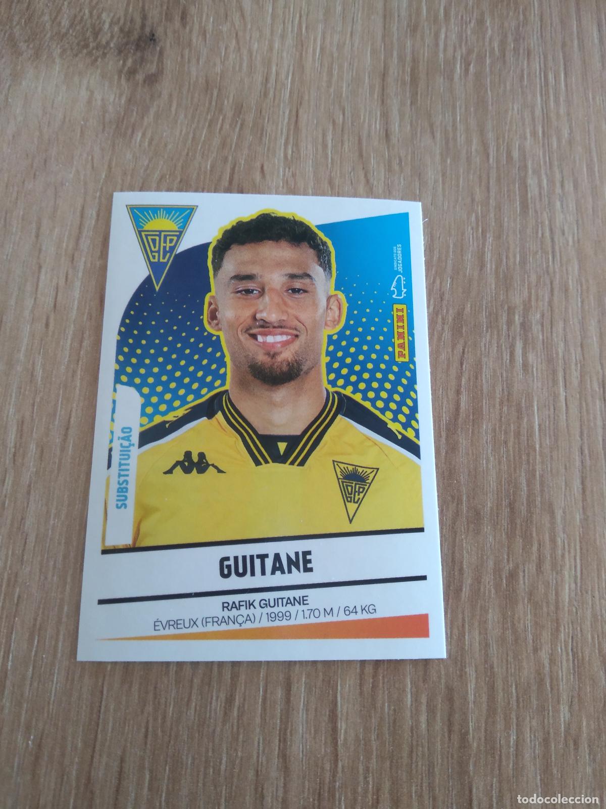 Cromos de F&uacute;tbol: 147 BIS GUITANE ESTORIL CROMO FUTBOL PANINI LIGA PORTUGAL 2024-2025 FUTEBOL 24-25 LIGA BETCLIC