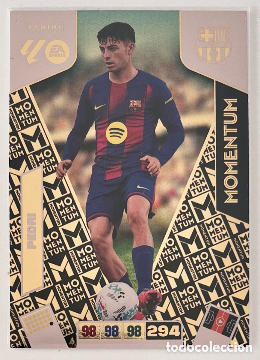Football Stickers: PEDRI MOMENTUM ADRENALYN 25 26 2025 2026