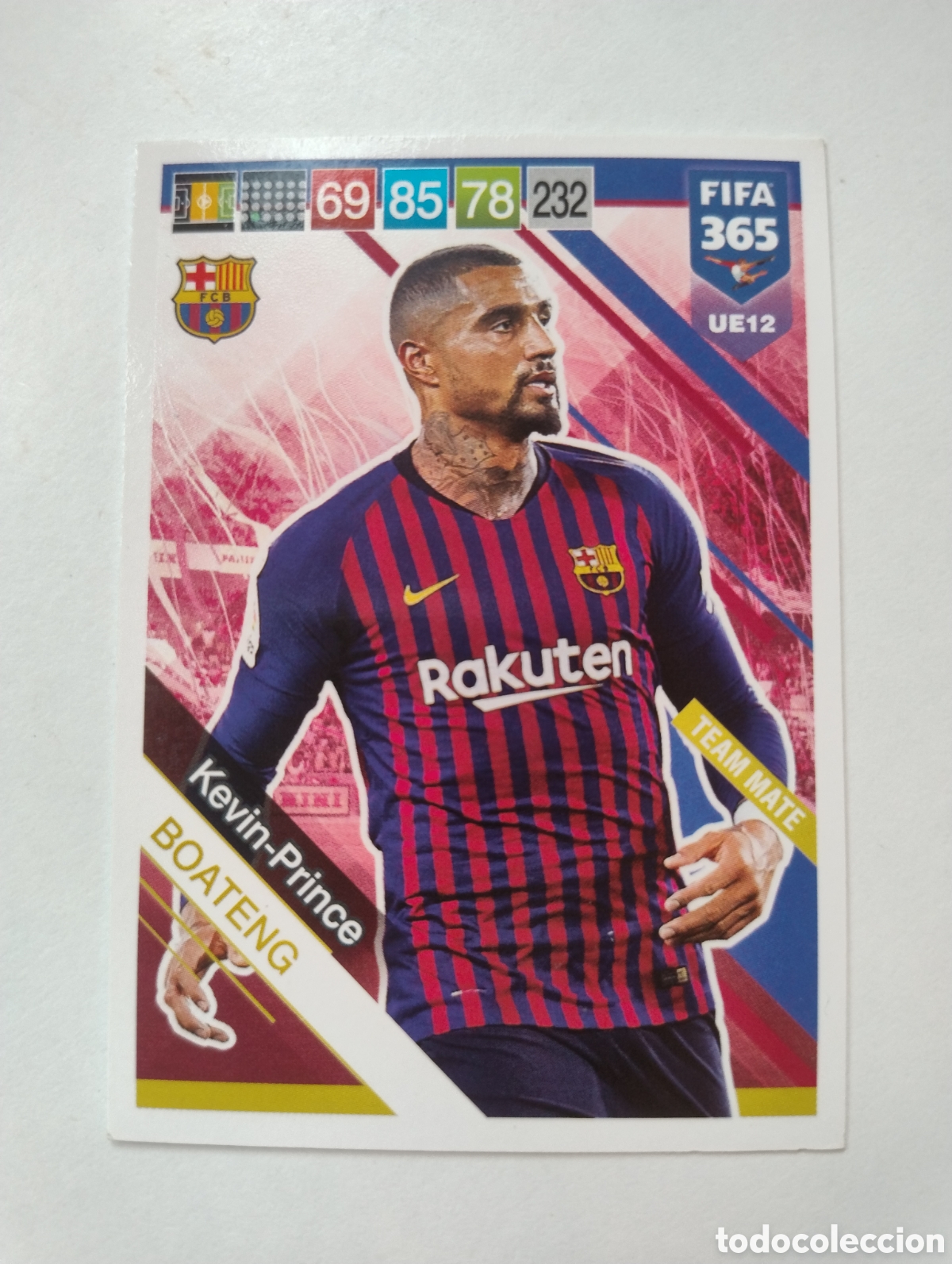 Football Stickers: UE 12 - Kevin-Prince Boateng - Barcelona - Adrenalyn XL FIFA 365 2019 Extra