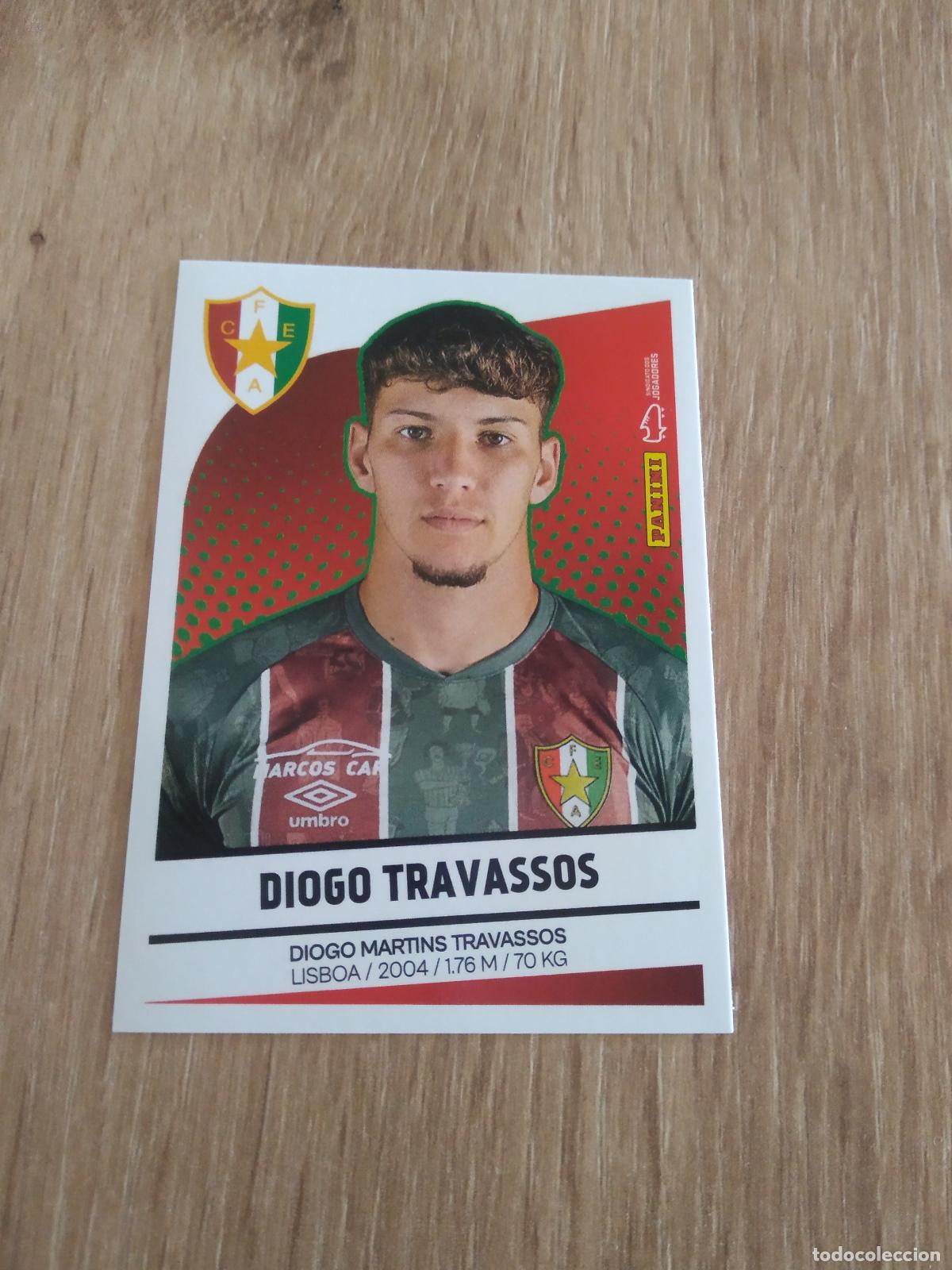 Cartes &agrave; collectionner de Football: 156 DIOGO TRAVASSOS ESTRELA CROMO FUTBOL PANINI LIGA PORTUGAL 2024-2025 FUTEBOL 24-25 LIGA BETCLIC
