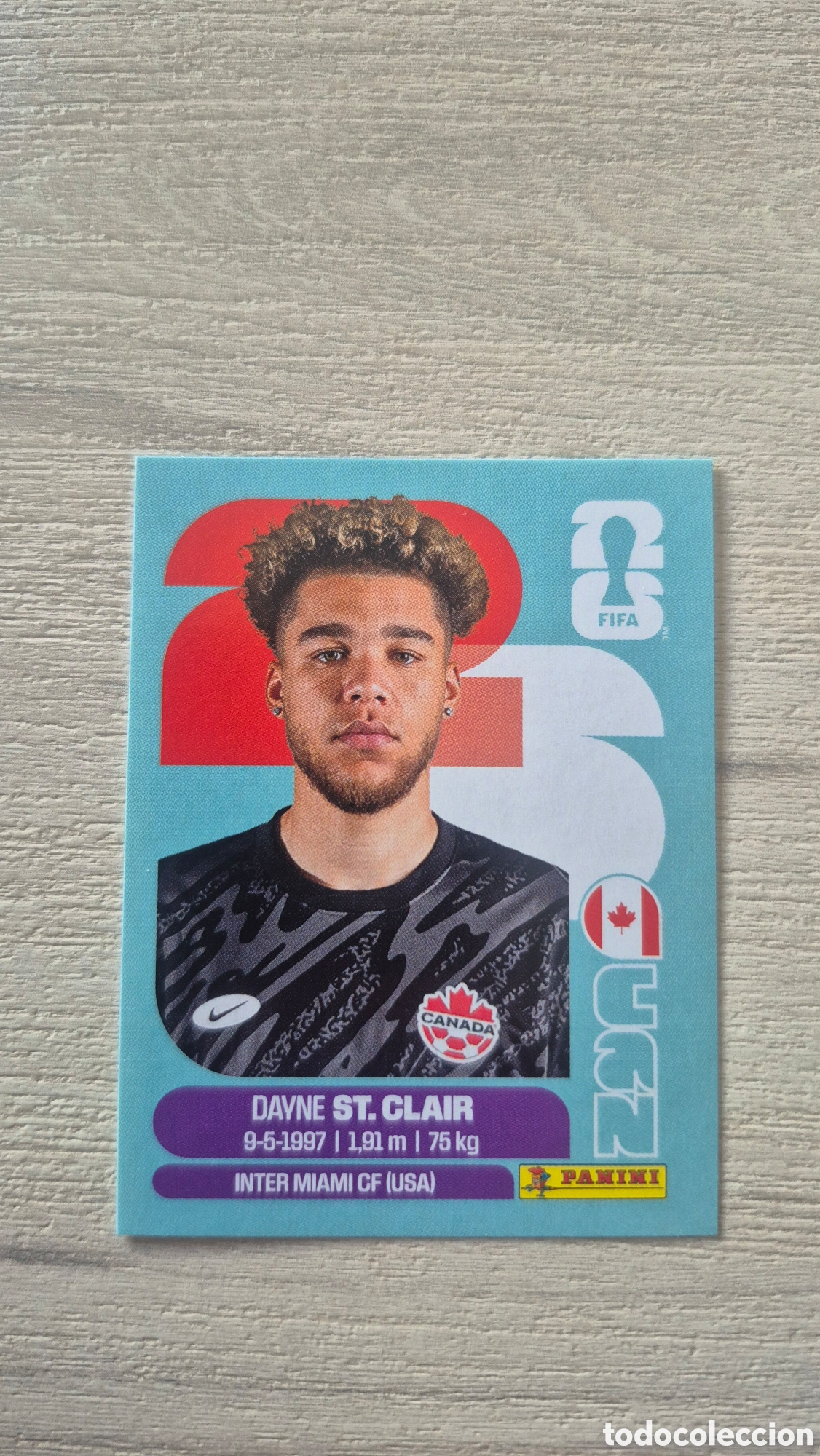 Cartes &agrave; collectionner de Football: CAN2 St.Clair FIFA World Cup 2026