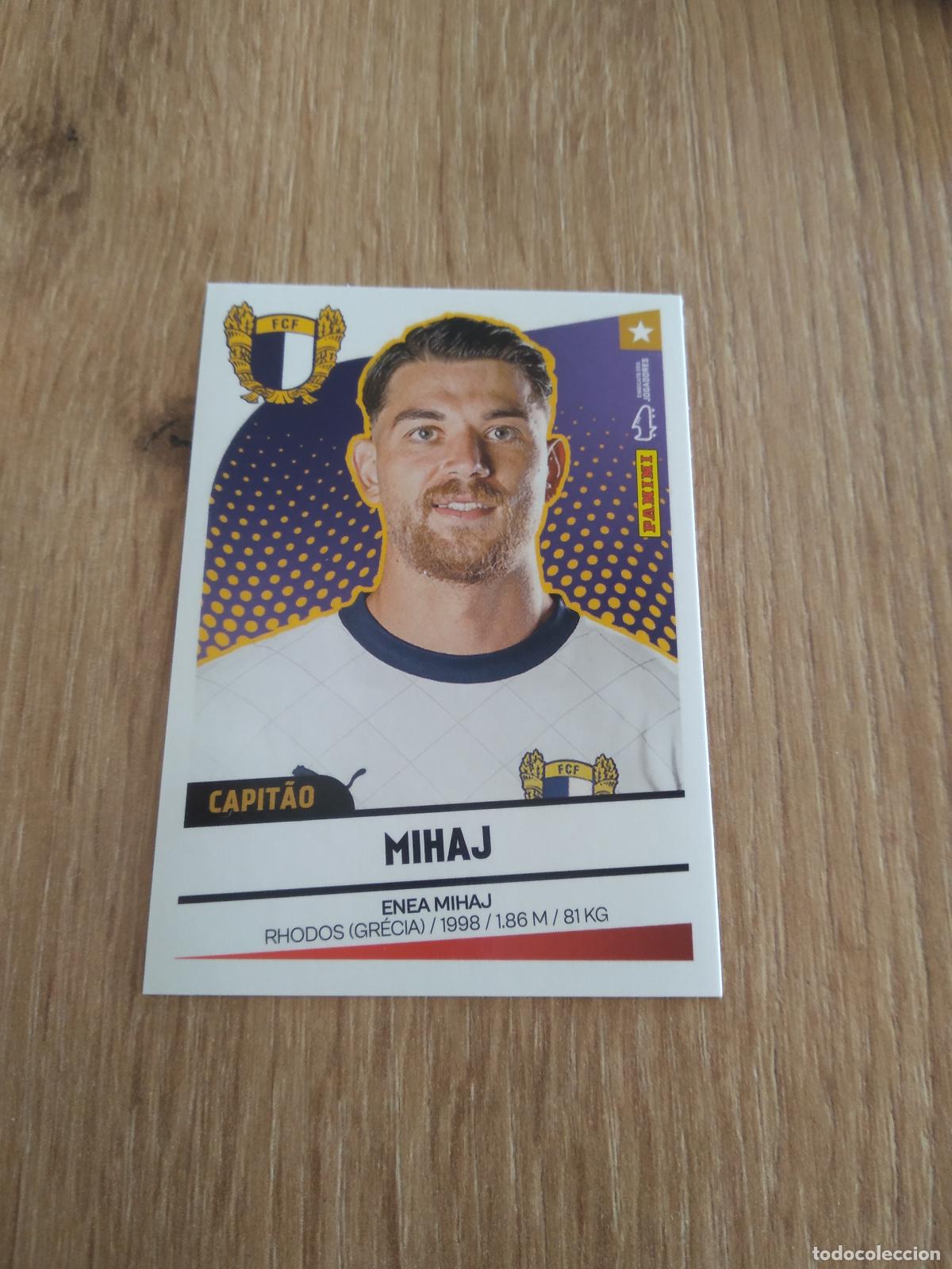 Cromos de F&uacute;tbol: 175 MIHAJ FAMALICAO CROMO FUTBOL PANINI LIGA PORTUGAL 2024-2025 FUTEBOL 24-25 LIGA BETCLIC